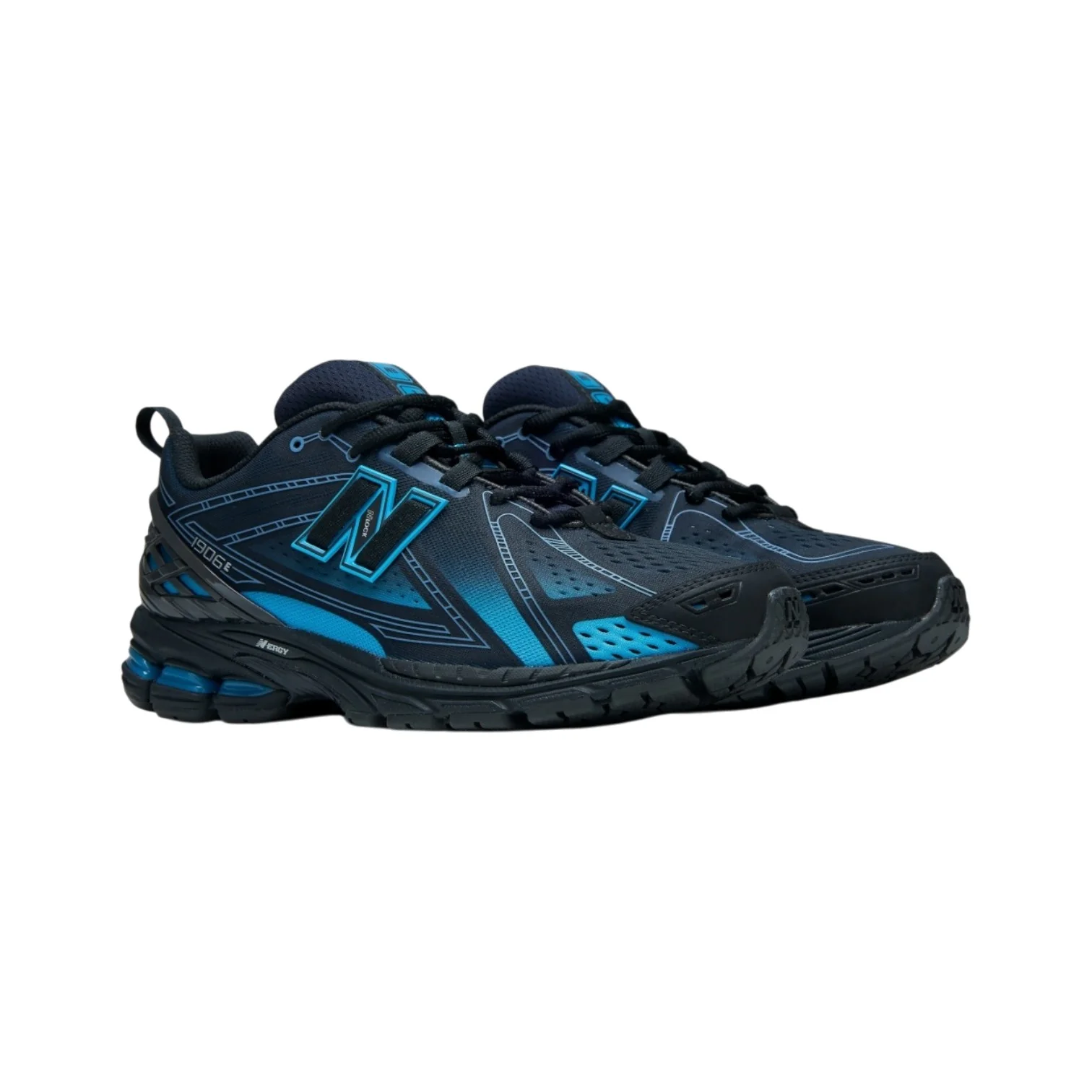 1906 Black/Blue Sneakers - Image 2