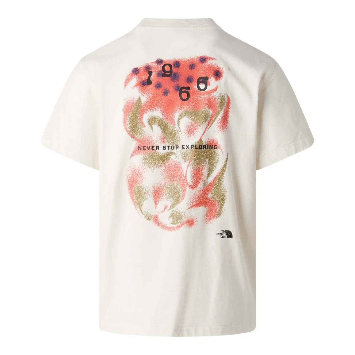 1966 Motion Relaxed Short Sleeve T-Shirt White Dune - Image 2