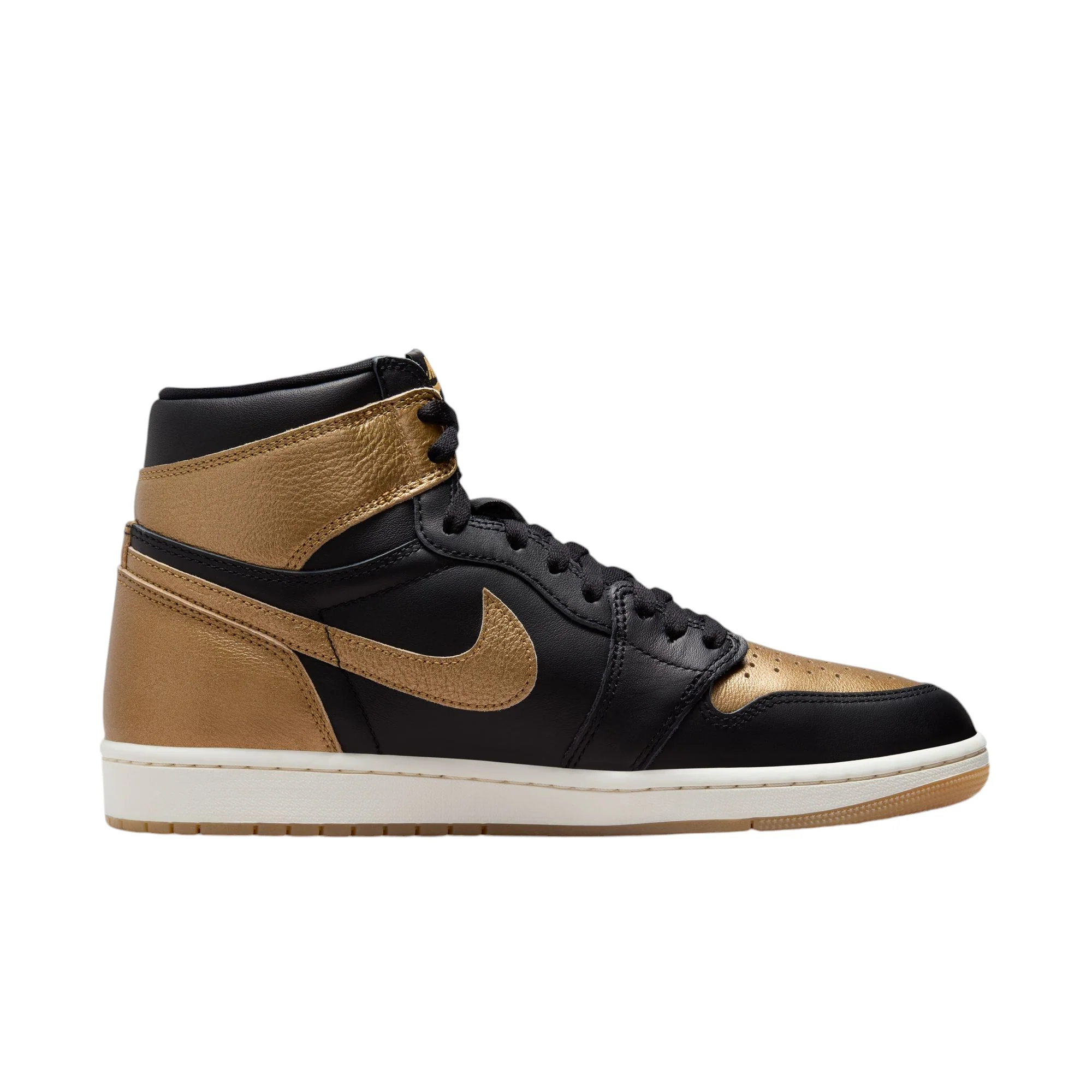 Jordan AIR JORDAN 1 RETRO HI OG RMSTD Black Metallic Gold - Image 3