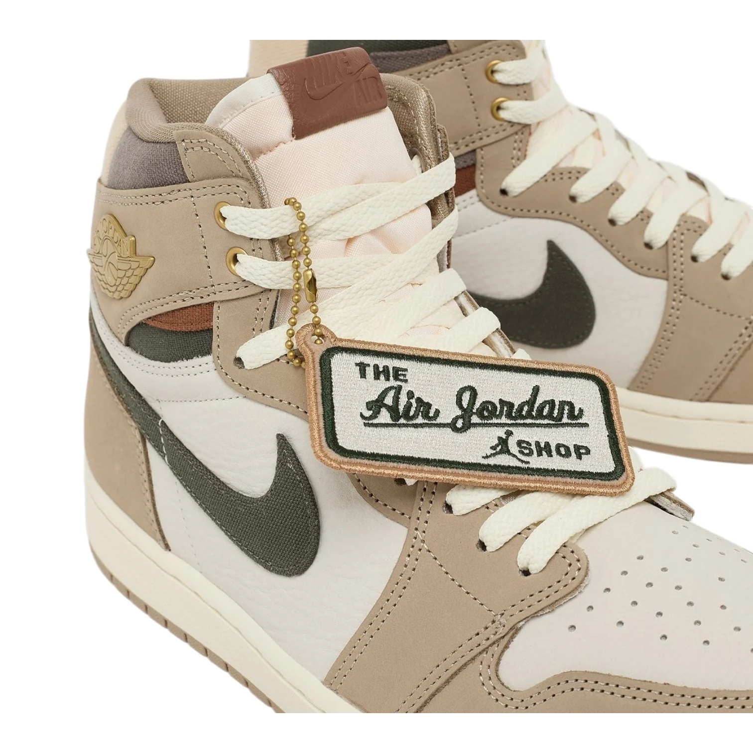 Air Jordan 1 Retro High OG Khaki - Image 4