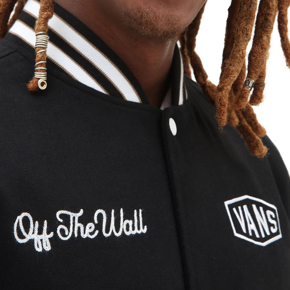 Checkerboard Research Varsity Jacket - Image 5