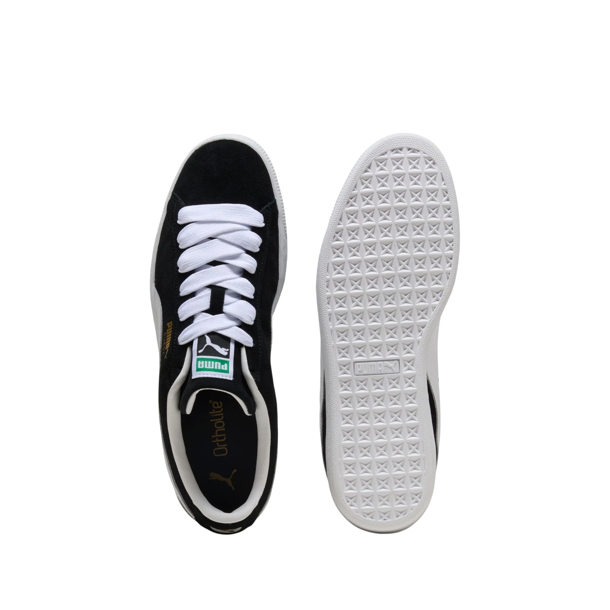 Classic Suede Sneakers Black - Image 4
