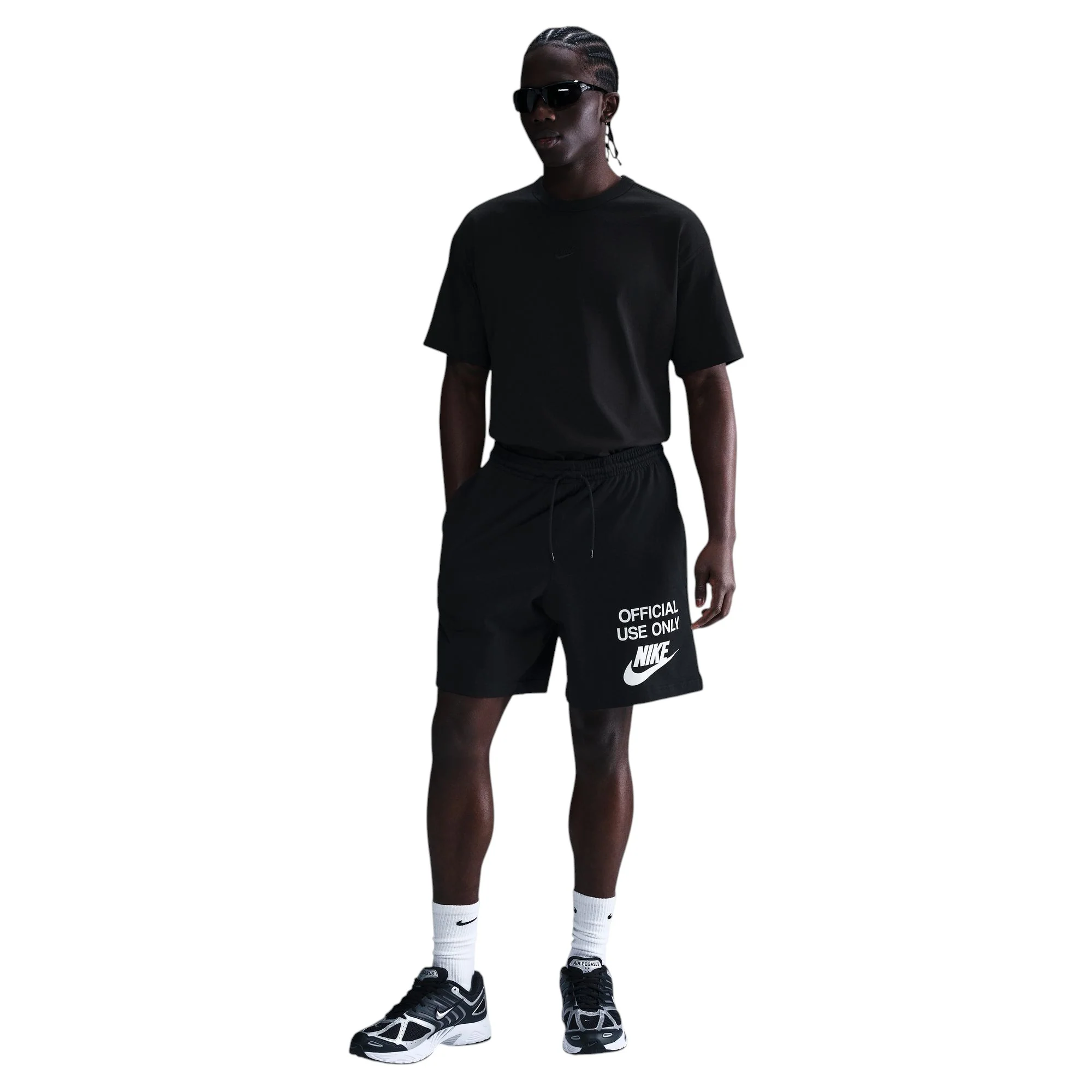 Club Knit Short Black