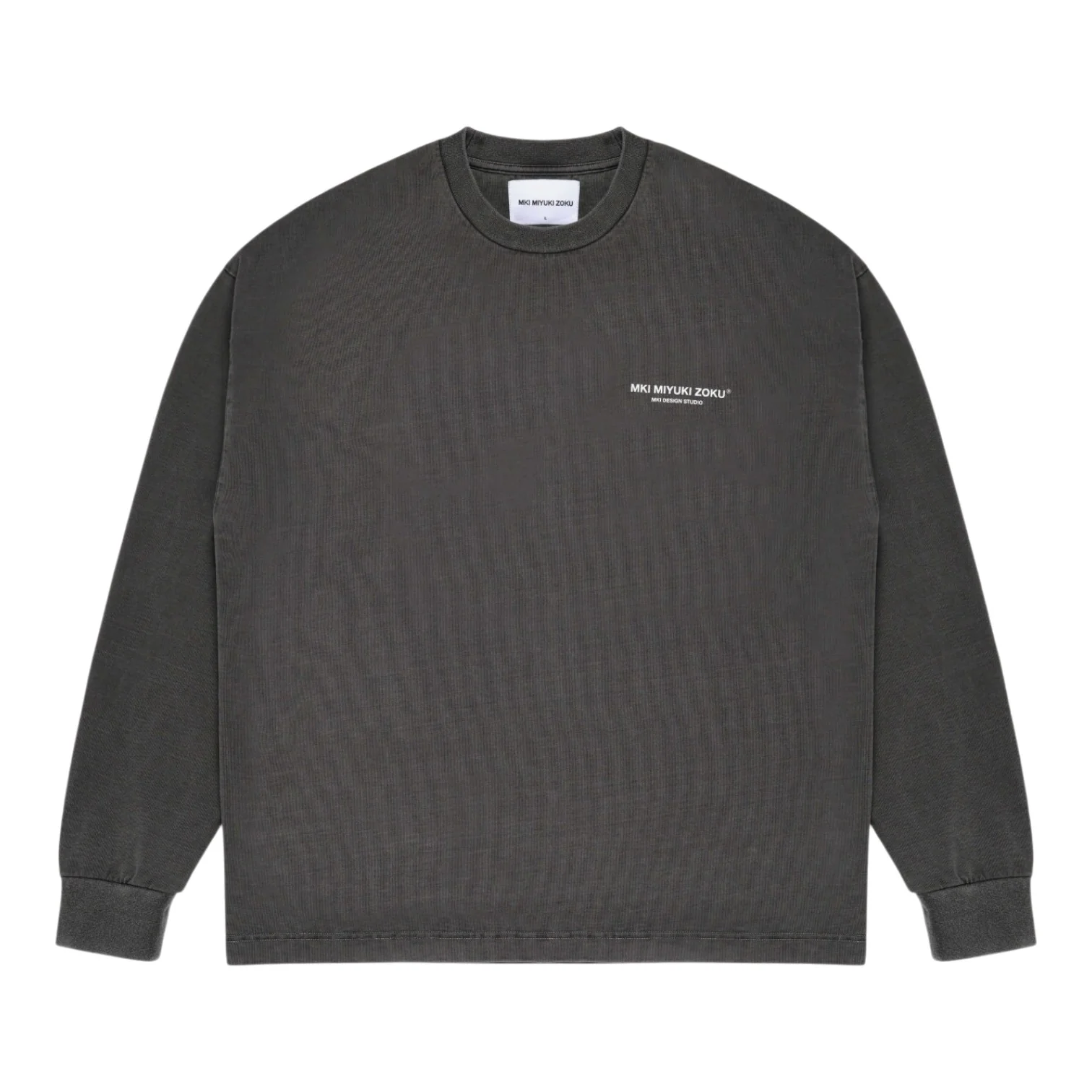 Design Studio Long Sleeve T-Shirt Pigment Black