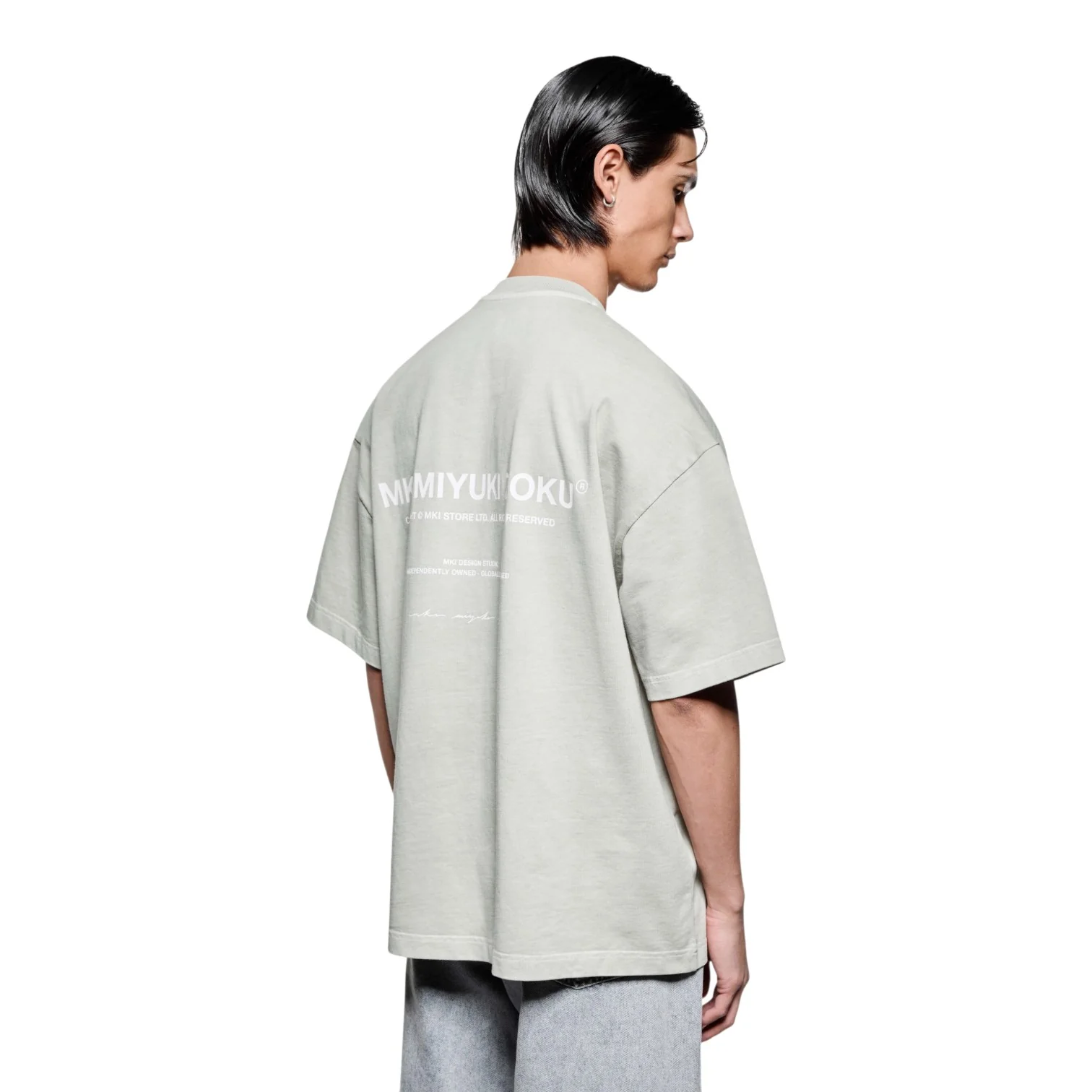 Design Studio T-Shirt Pigment Grey - Image 2
