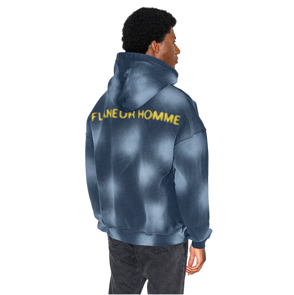 Dotted Logo Rivettes Hoodie - Image 3