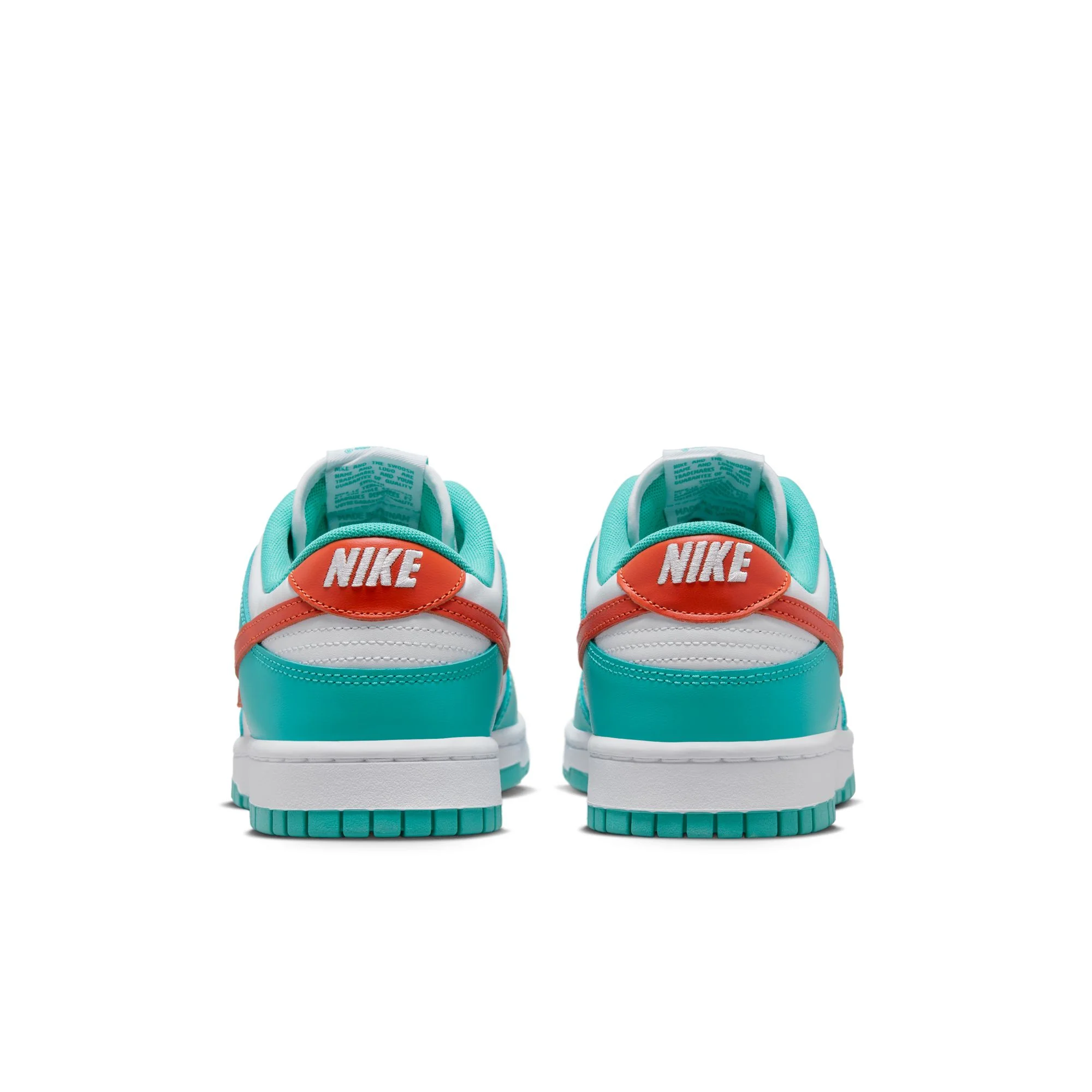 Nike Dunk Low Miami Dolphins White Cosmic Clay Dusty Cactus - Image 5