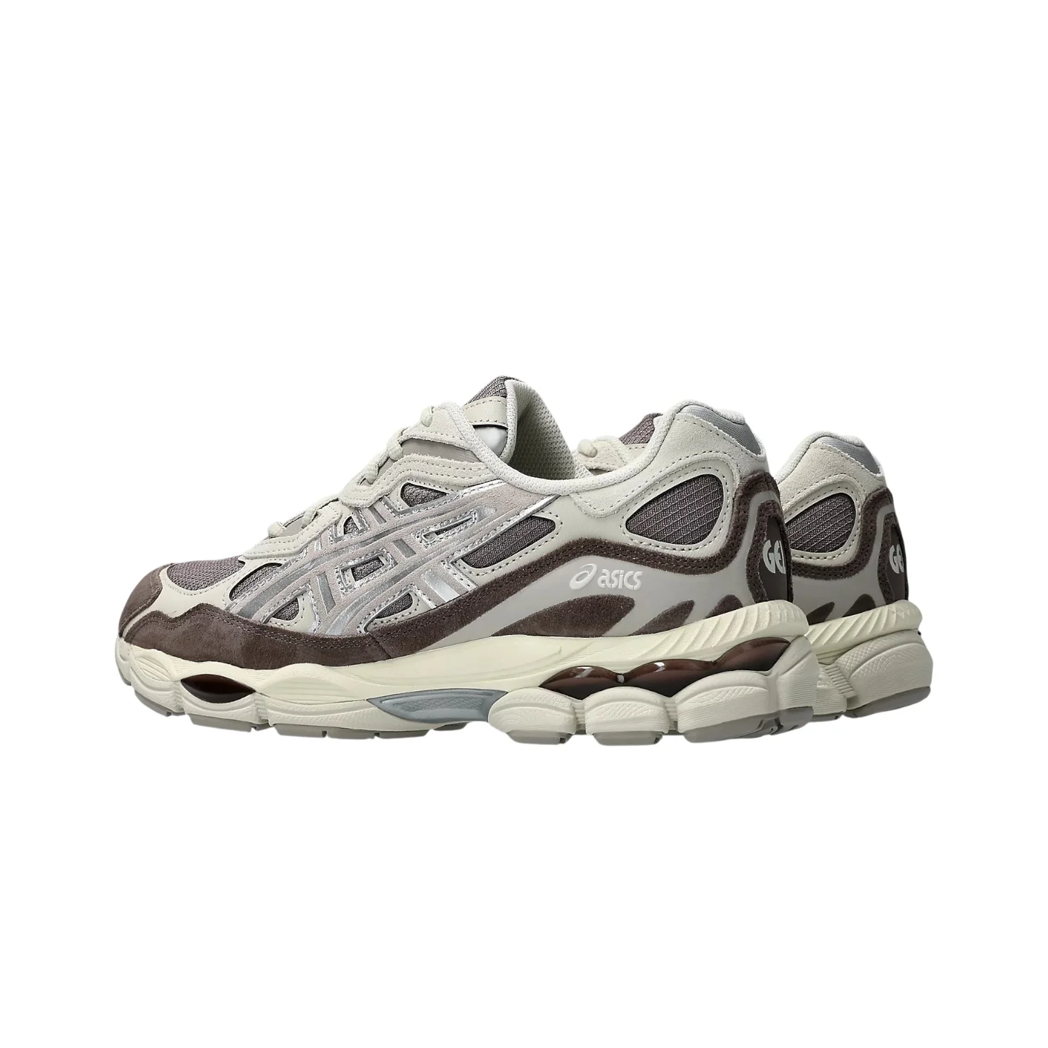 GEL-NYC Sneakers Cocoa Powder/Pure Silver - Image 3
