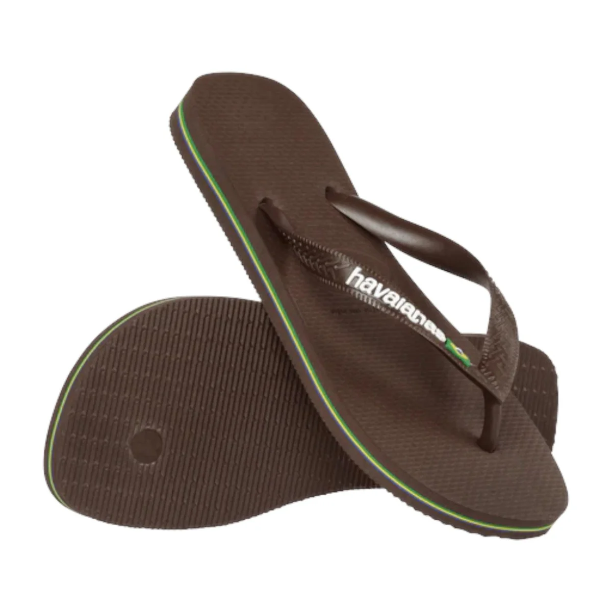 Flip Flops Brasil Logo Brown - Image 4