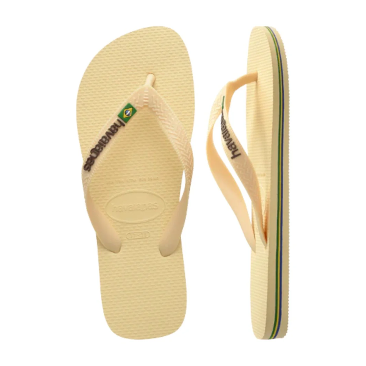 Flip Flops Brasil Logo Brown - Image 5