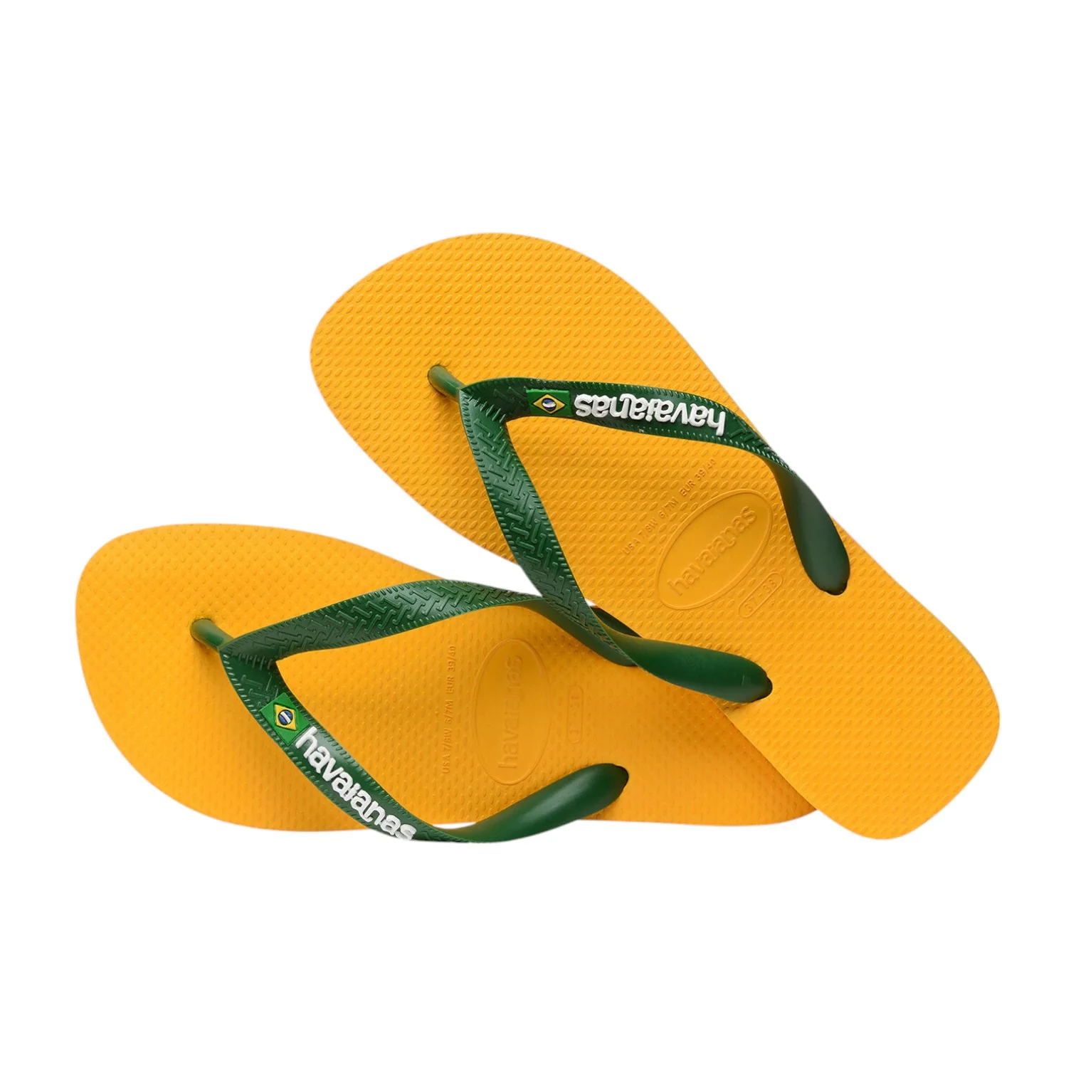 Flip Flops Brasil Logo Pop Yellow - Image 4