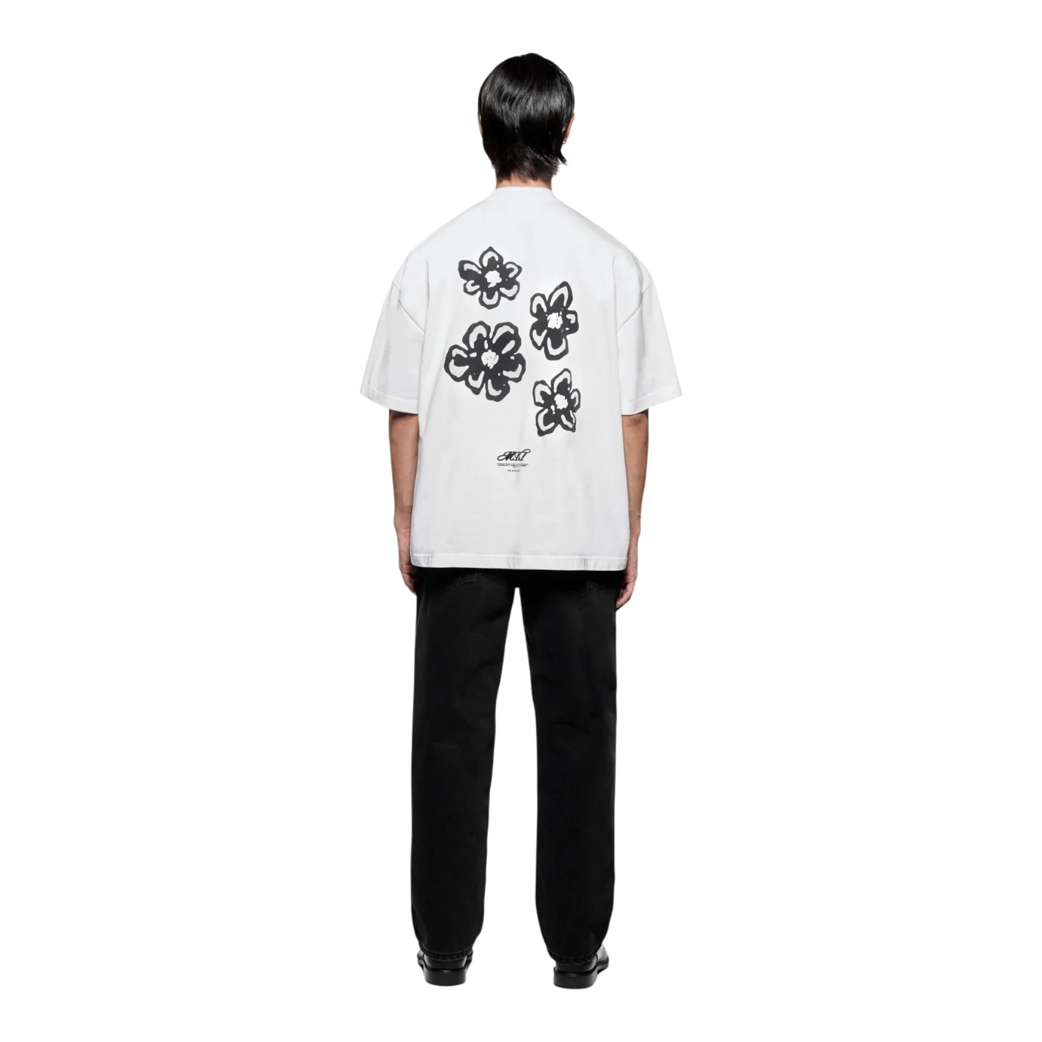 Hibiscus T-Shirt White - Image 4