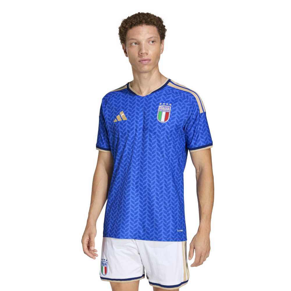 Italy 26 Home Authentic Jersey Blue - Image 3