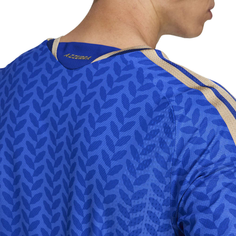 Italy 26 Home Authentic Jersey Blue - Image 5
