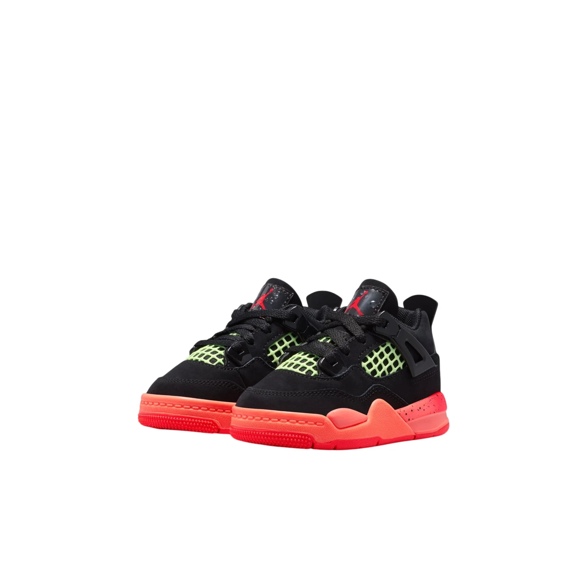Jordan 4 Retro Baby/Toddler Sneakers Black - Image 2