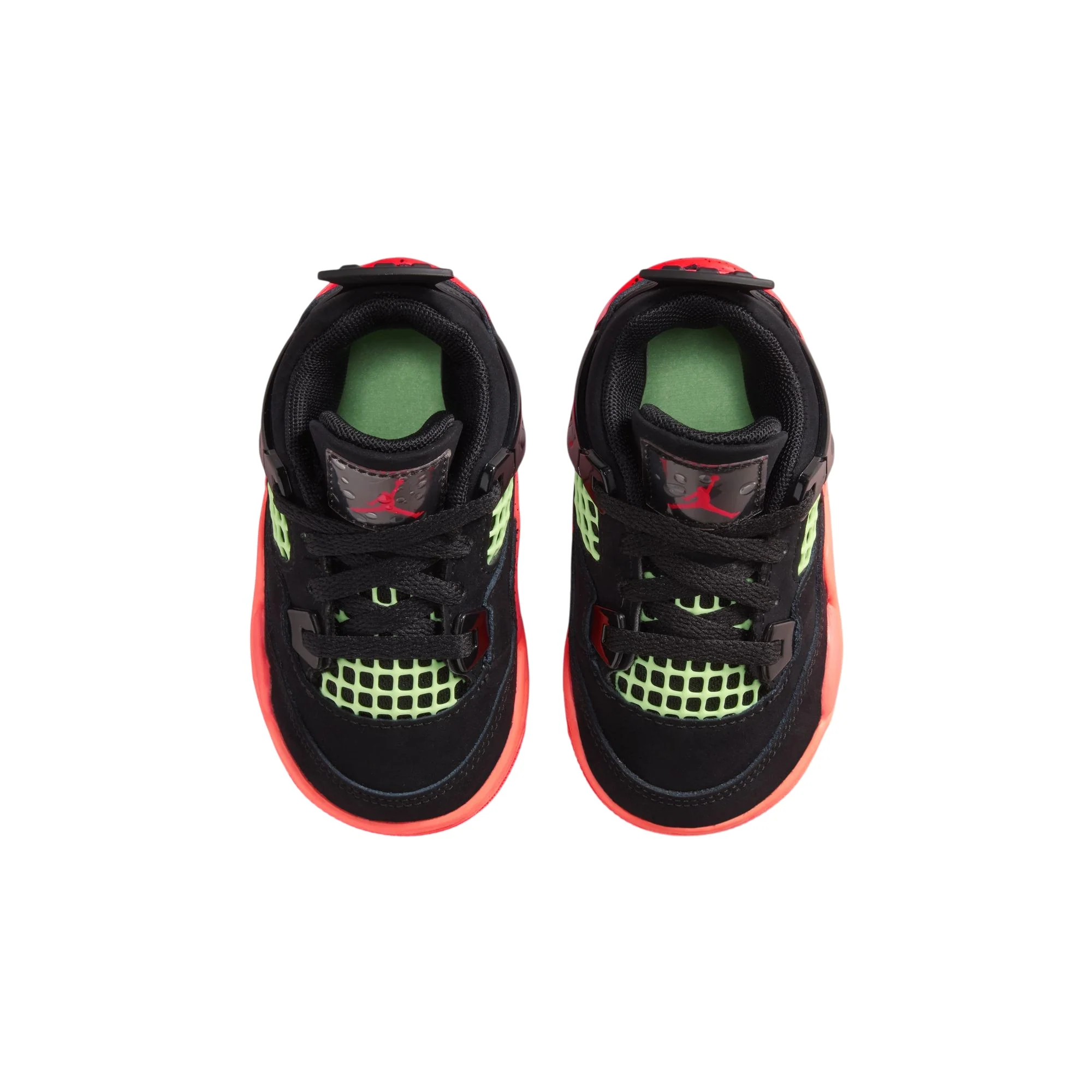 Jordan 4 Retro Baby/Toddler Sneakers Black - Image 4