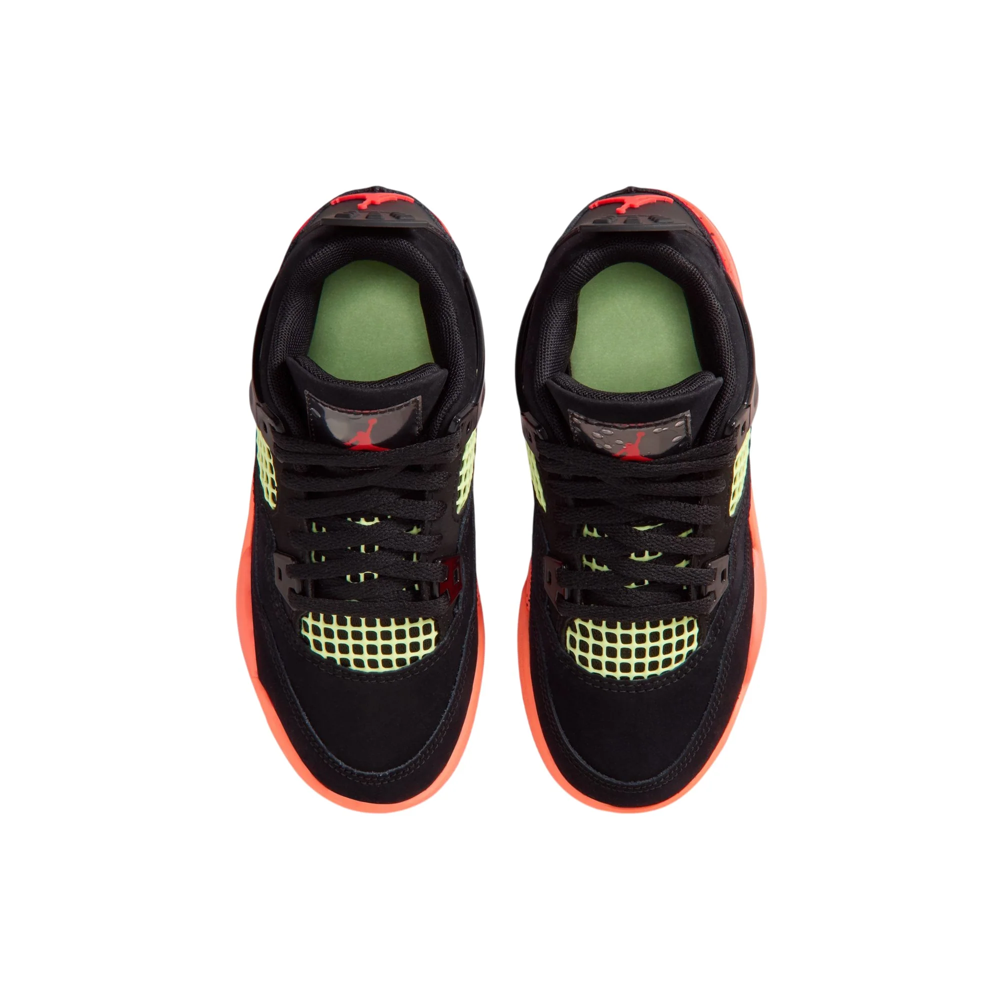 Jordan 4 Retro Little Kids' Sneakers Black - Image 4