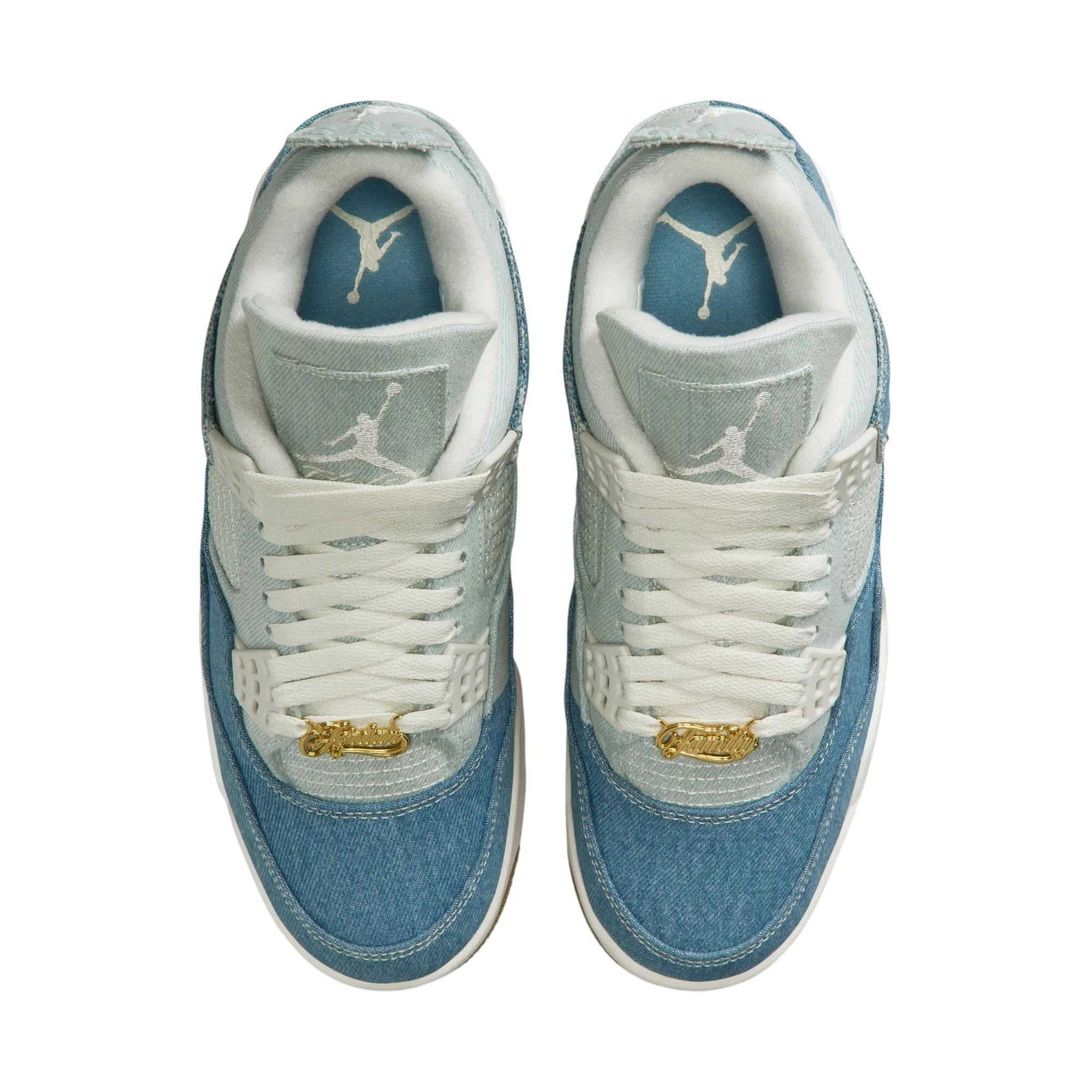 Jordan Air Jordan 4 Retro TEX Worn Blue Denim - Image 4