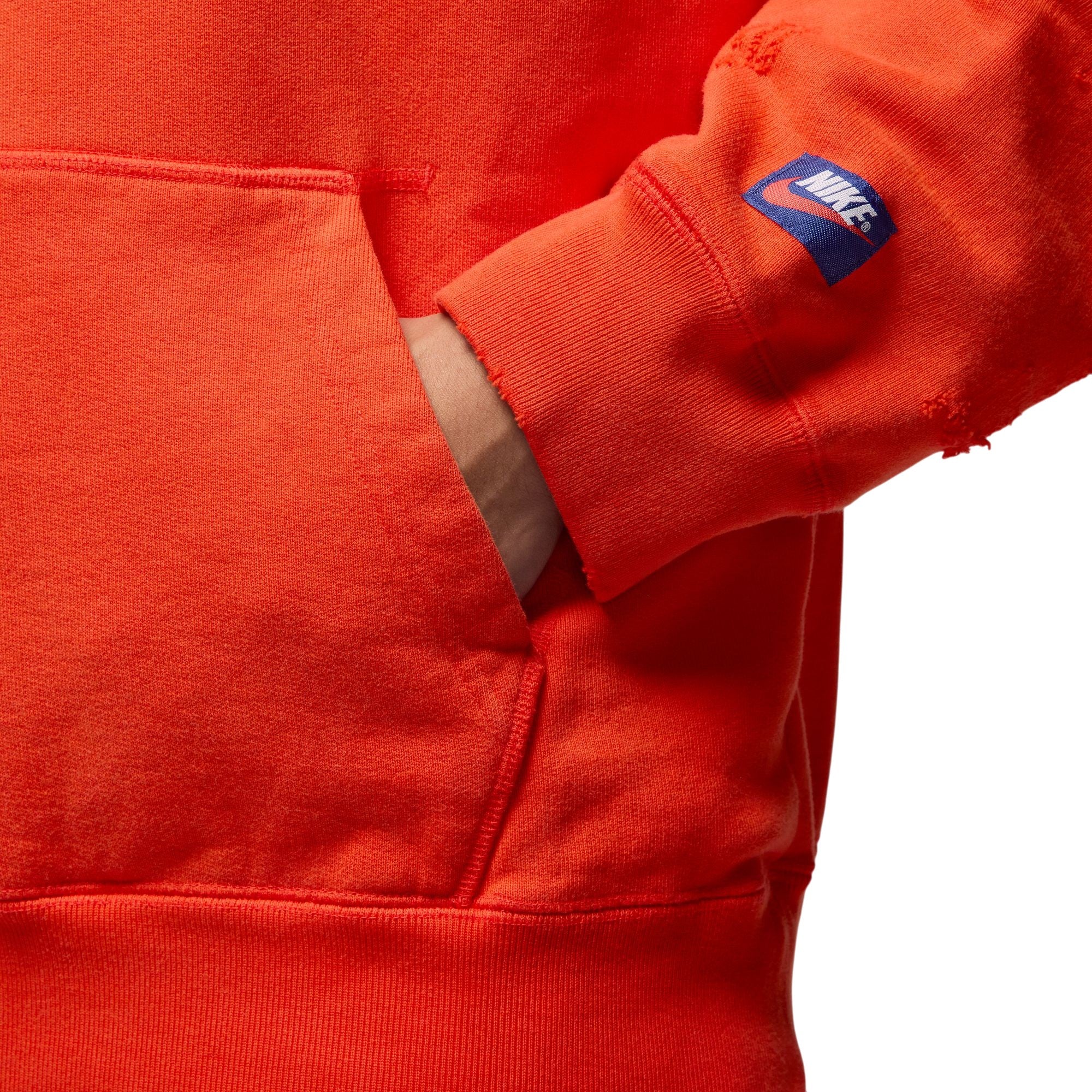 Rare Air Fleece Pullover Hoodie Red - Image 4