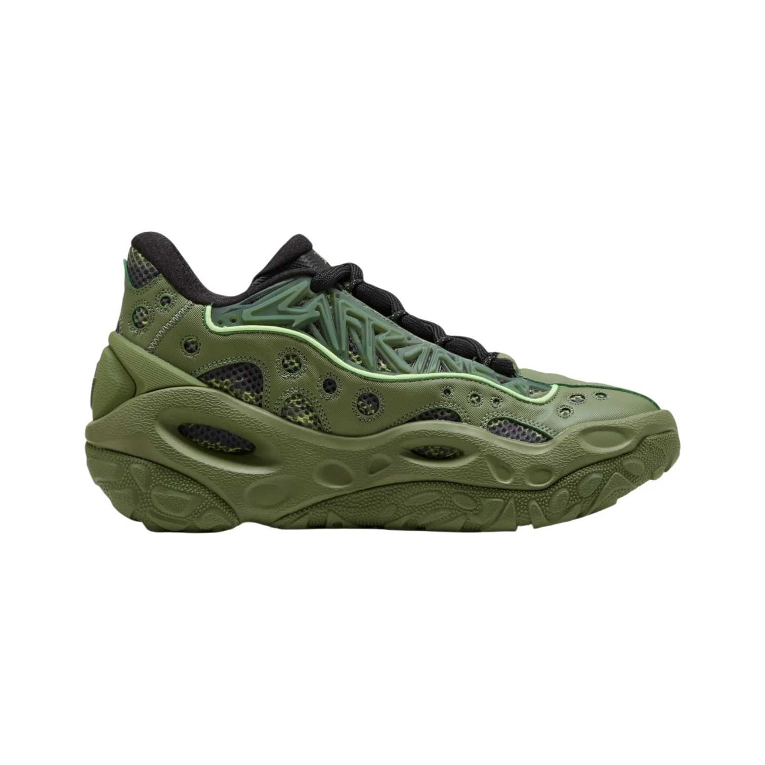 Puma LaMelo Ball LaFrance RNR Avocado Green Fizzy Light - Image 3