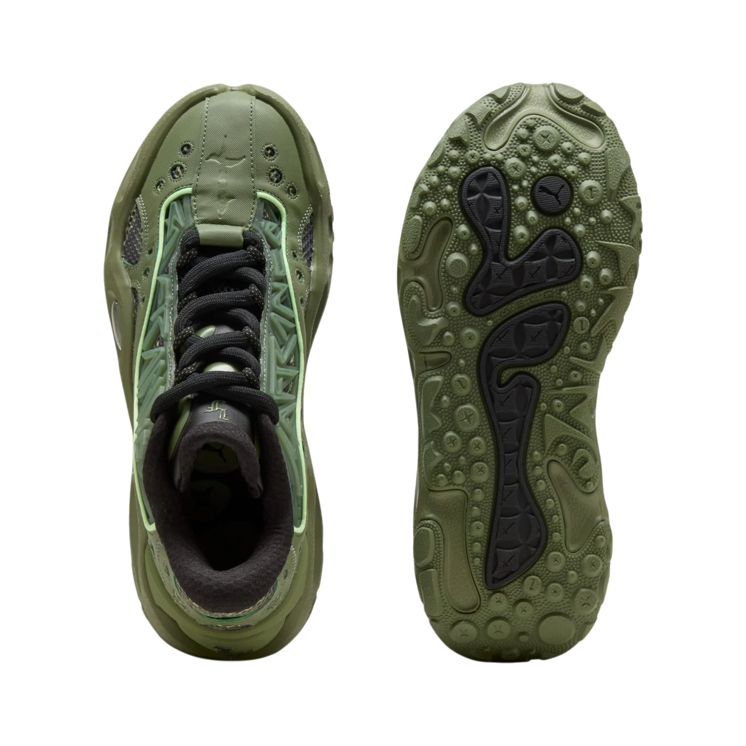 Puma LaMelo Ball LaFrance RNR Avocado Green Fizzy Light - Image 4