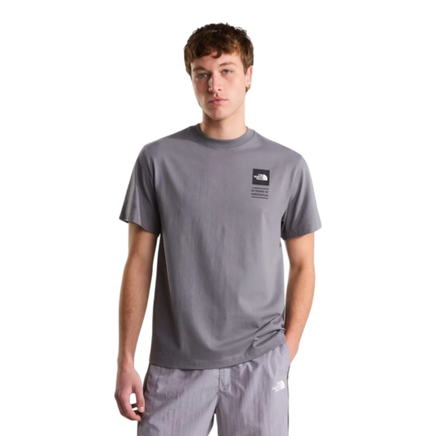 M BCD CELEBRATION RELAXED SHORT SLEEVE T SMOKED PEARL - Image 3