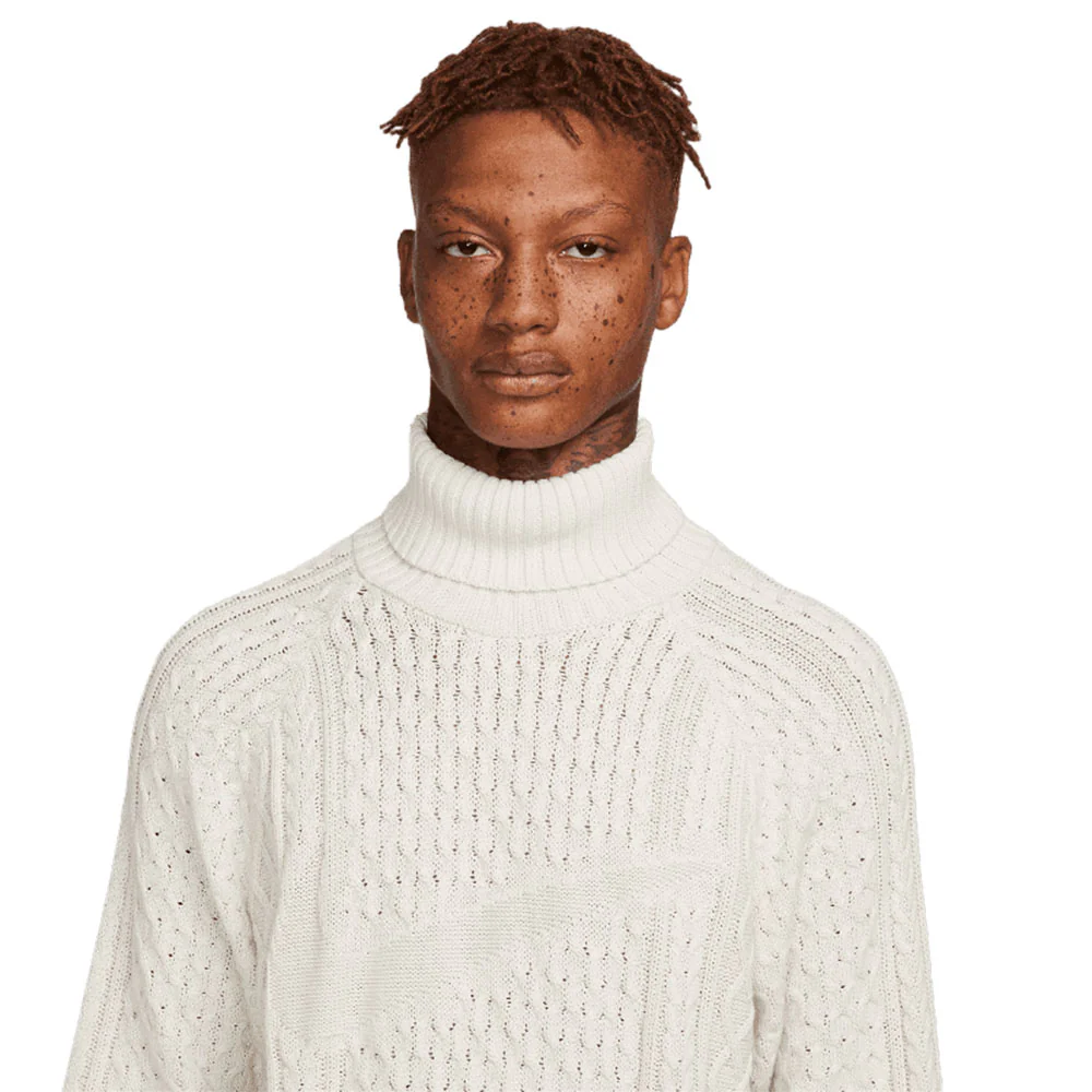 M NL CABLE KNIT TURTLENECK - Image 3