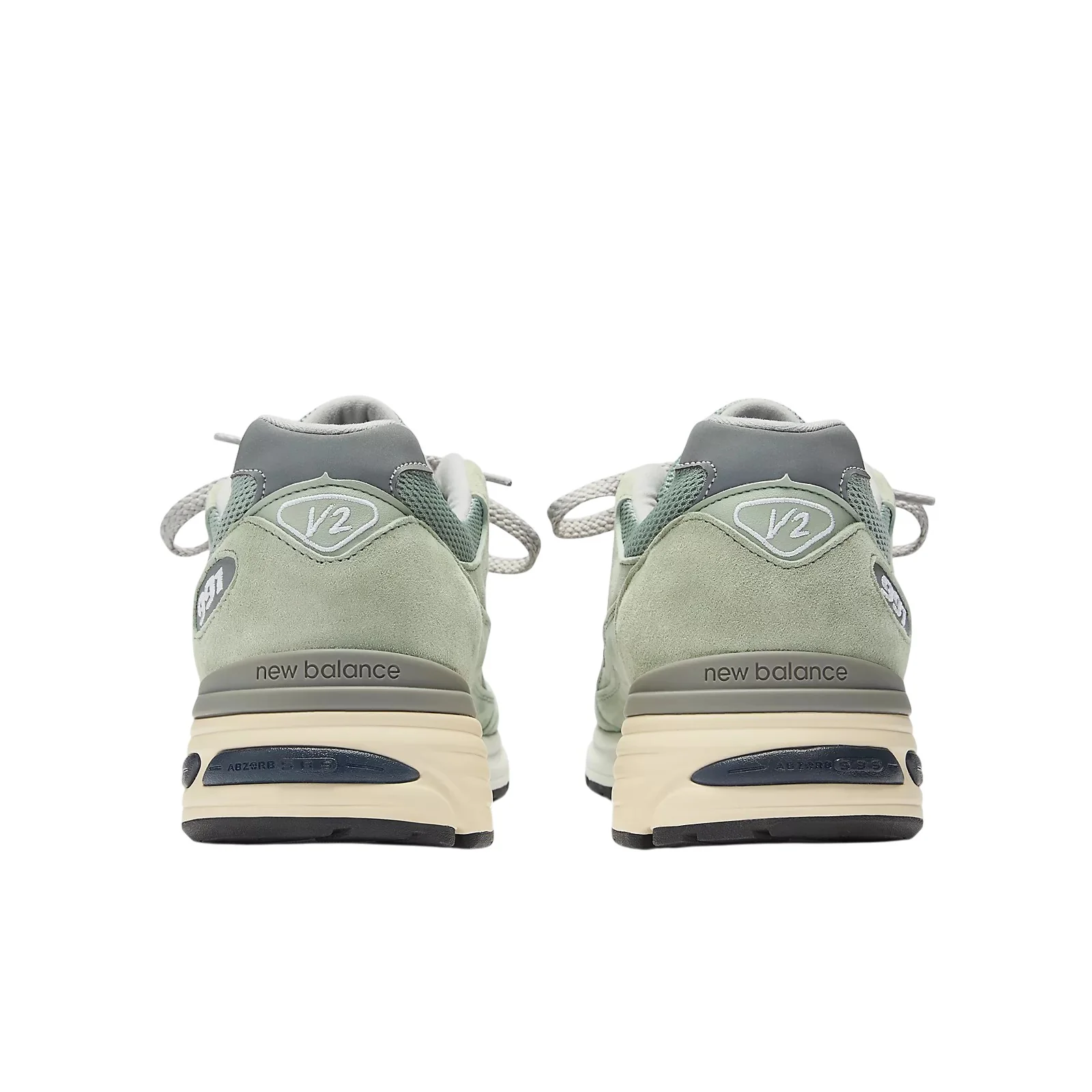 Made in UK 991v2 Sea Glass Sneakers - Image 4