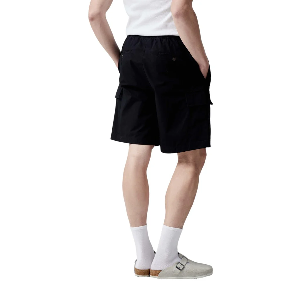 Ripstop Cargo Shorts Black - Image 4