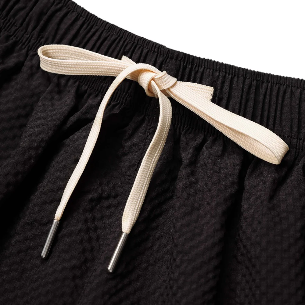 Seersucker Trousers Black - Image 5