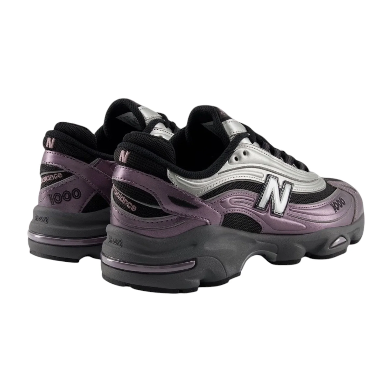 New Balance 1000 Metallic Dark Ice Wine - Image 4