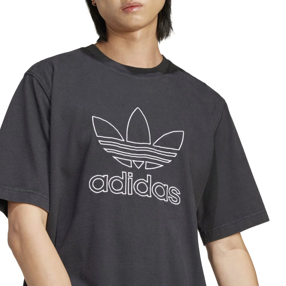 Outl Tref Tee Black - Image 4