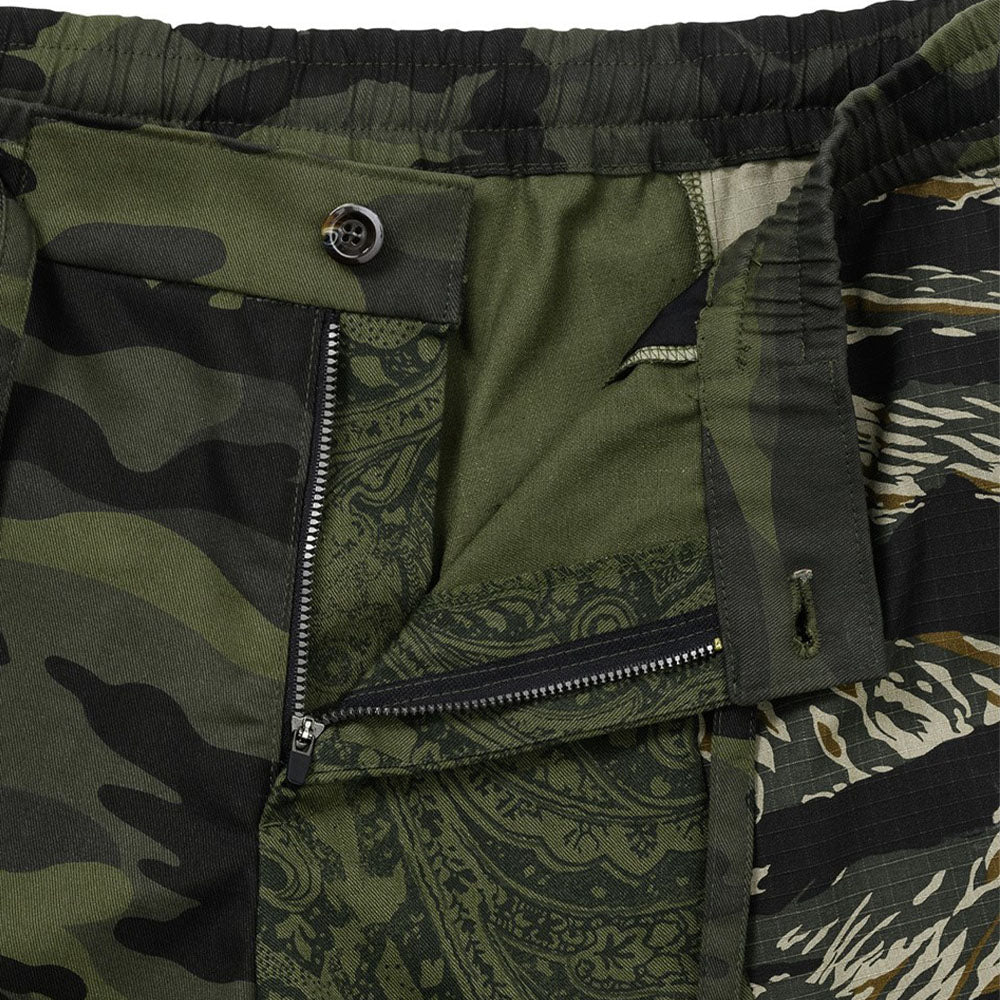Pattern Mixed Shorts - Image 3