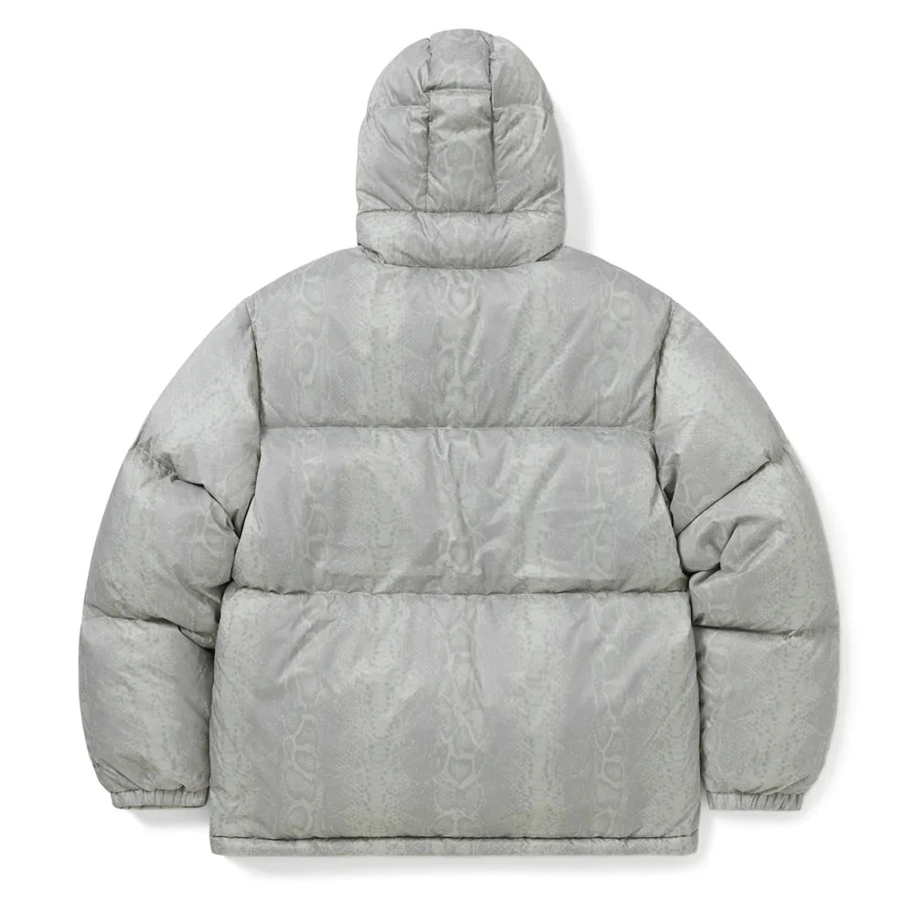 PERTEX® DSN Hooded Down Jacket Grey - Image 2
