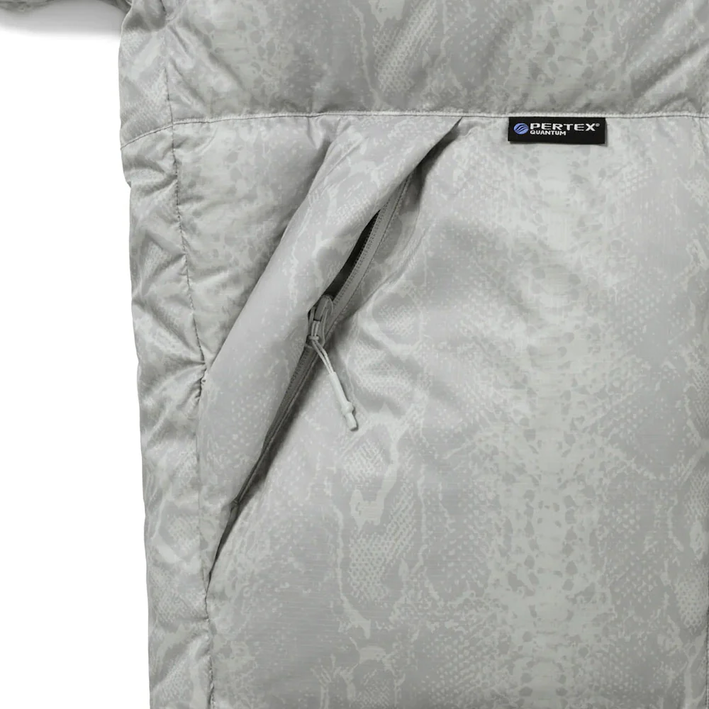 PERTEX® DSN Hooded Down Jacket Grey - Image 4