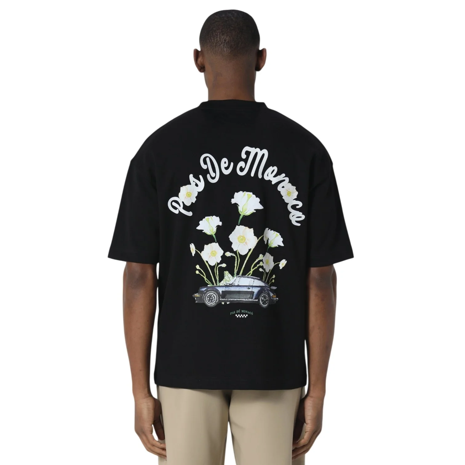 Pink Reverie Black T-Shirt - Image 2