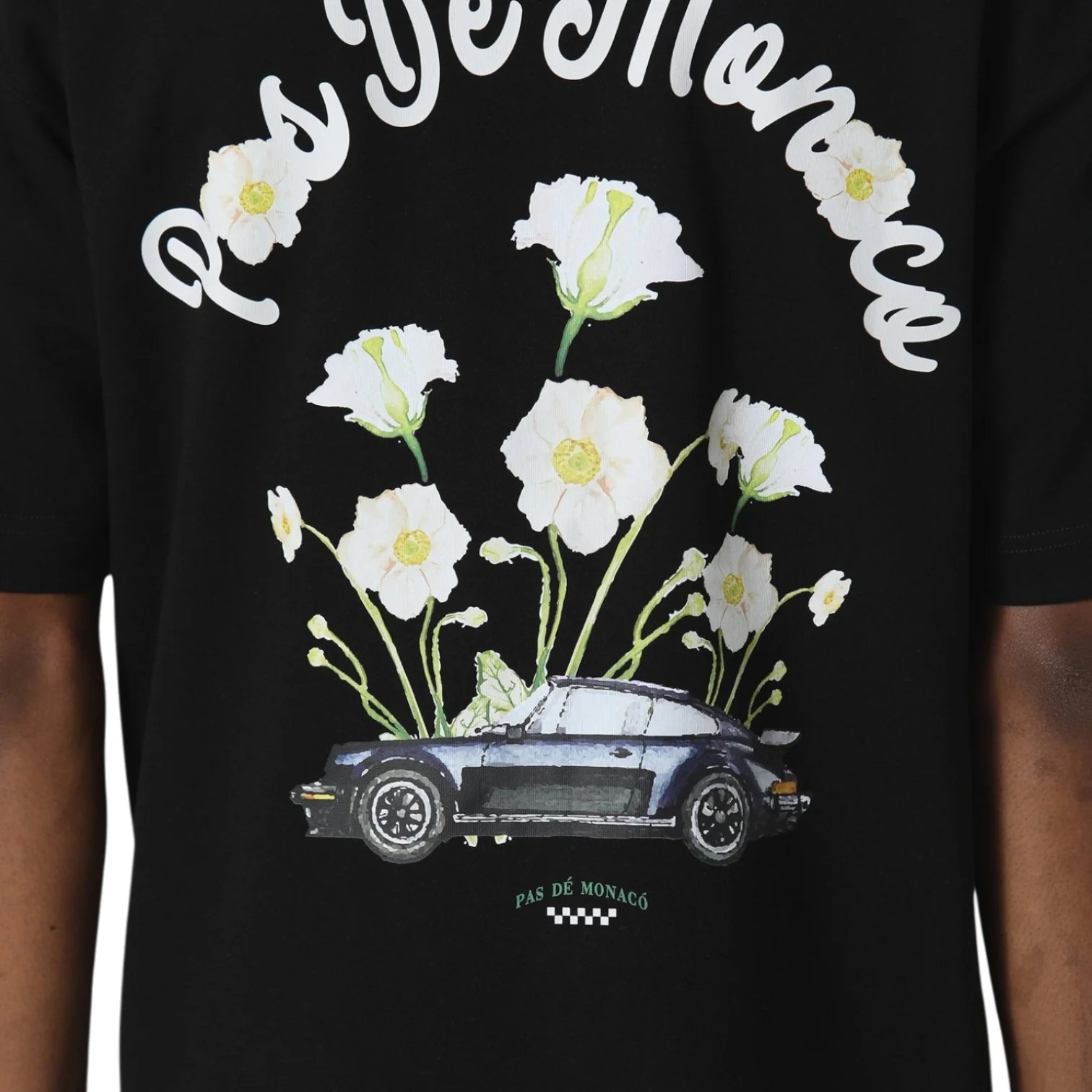 Pink Reverie Black T-Shirt - Image 3