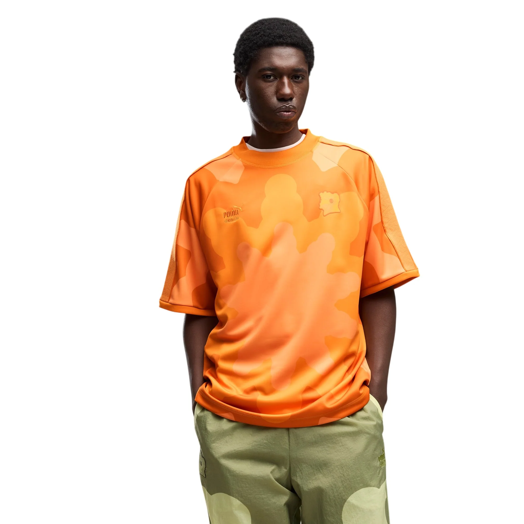 PUMA X COSTA D'AVORIO X SALEHE BEMBURY KING Jersey Dark Poppy - Image 3