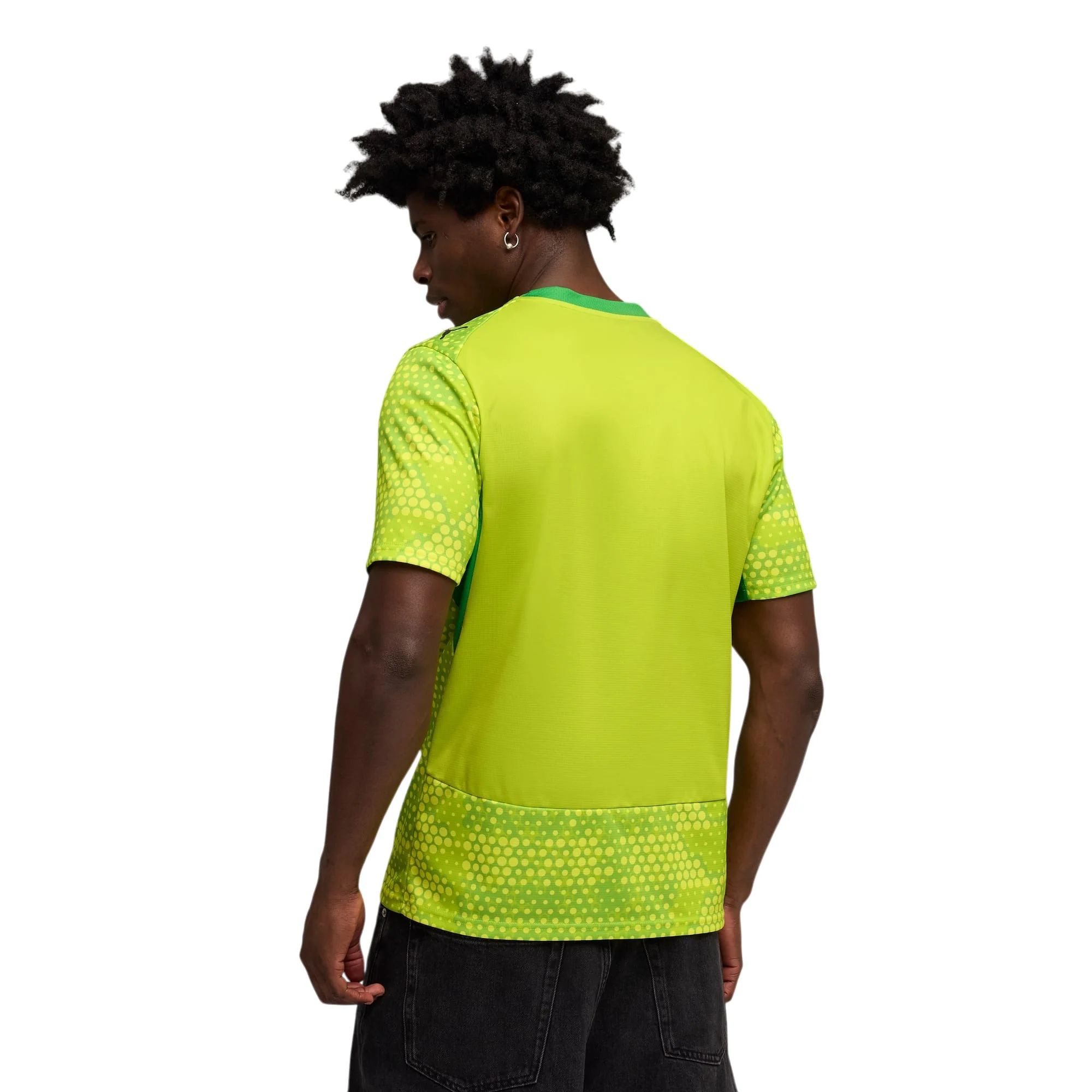PUMA X GHANA X SALEHE BEMBURY Replica Match Jersey Goalkeeper Yellow - Image 4