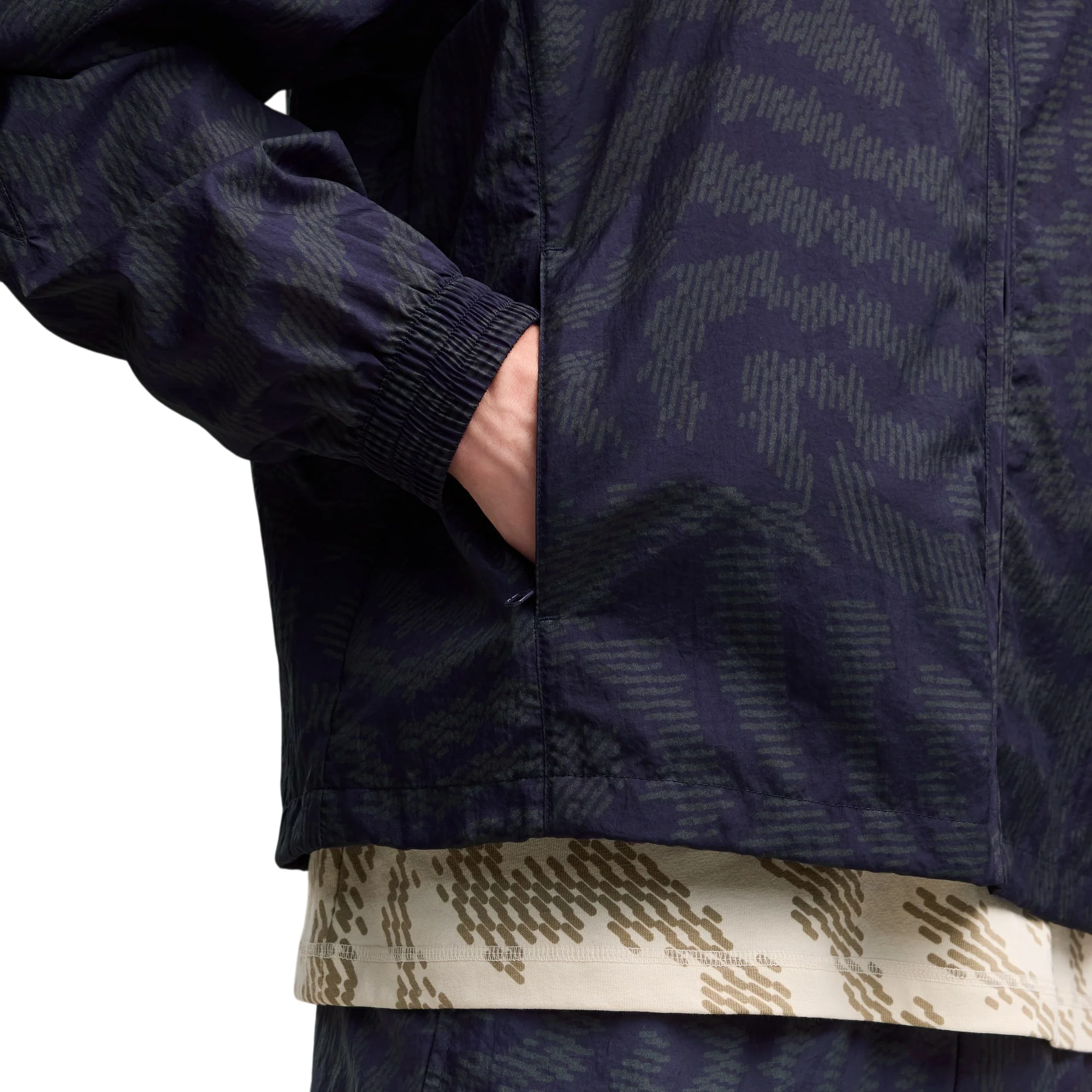 PUMA X PORTOGALLO X SALEHE BEMBURY KING Track Jacket Deep Plum - Image 5