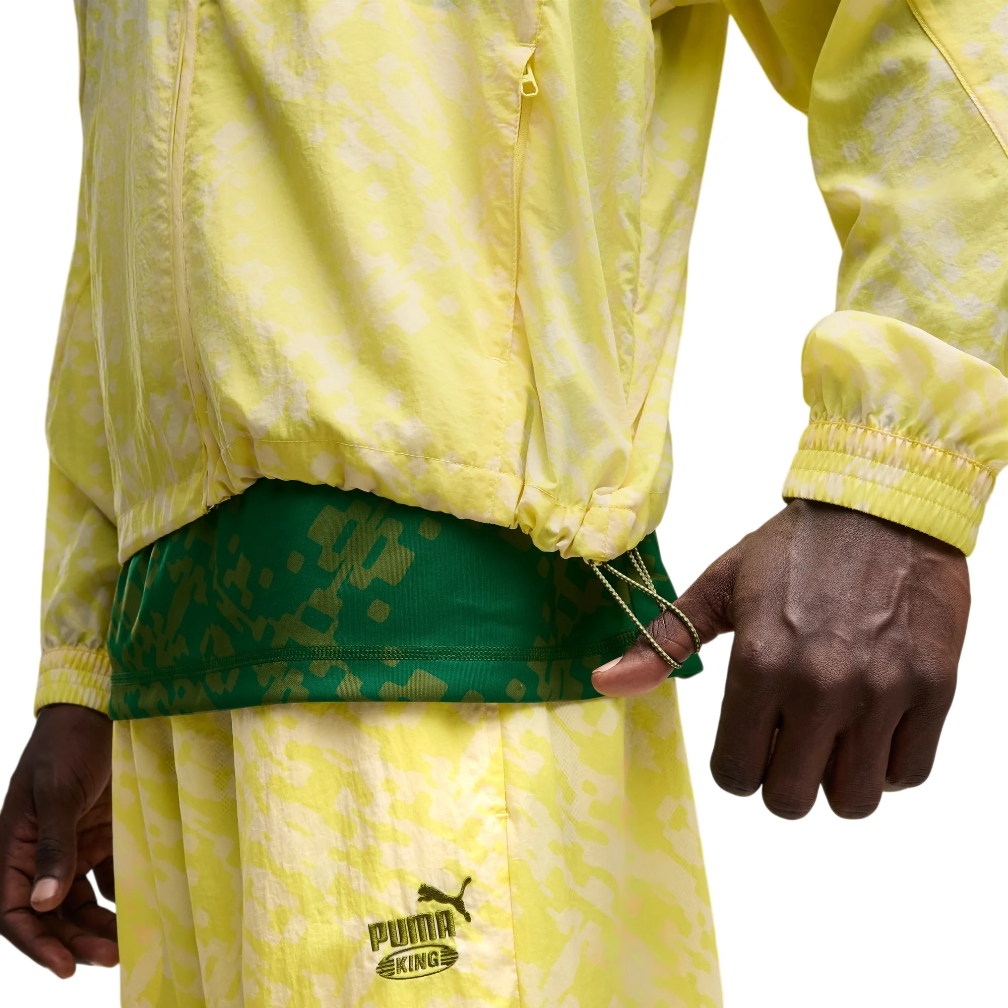 PUMA X SENEGAL X SALEHE BEMBURY KING Track Jacket Pineapple Ice - Image 5