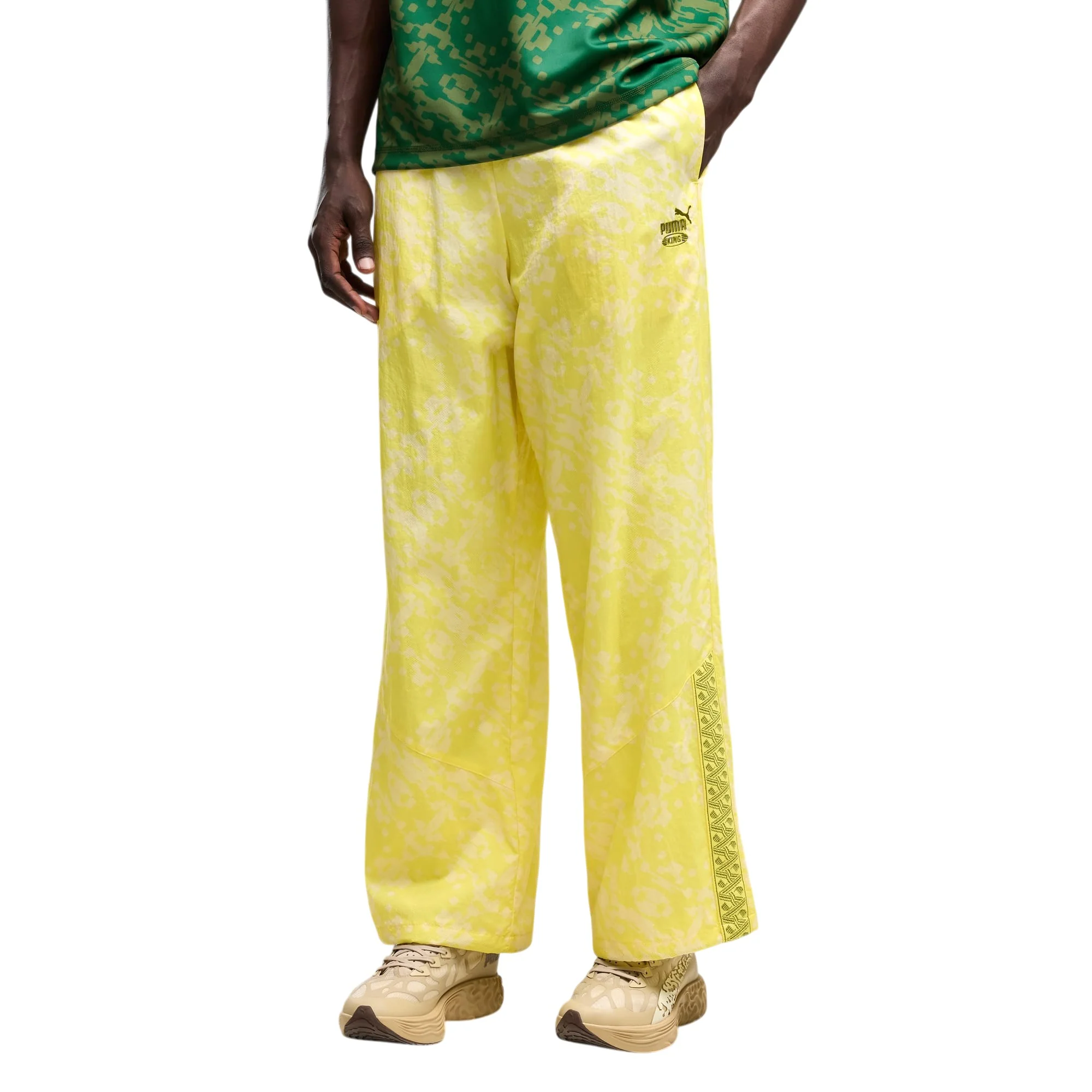 PUMA X SENEGAL X SALEHE BEMBURY KING Track Pants Pineapple Ice - Image 3
