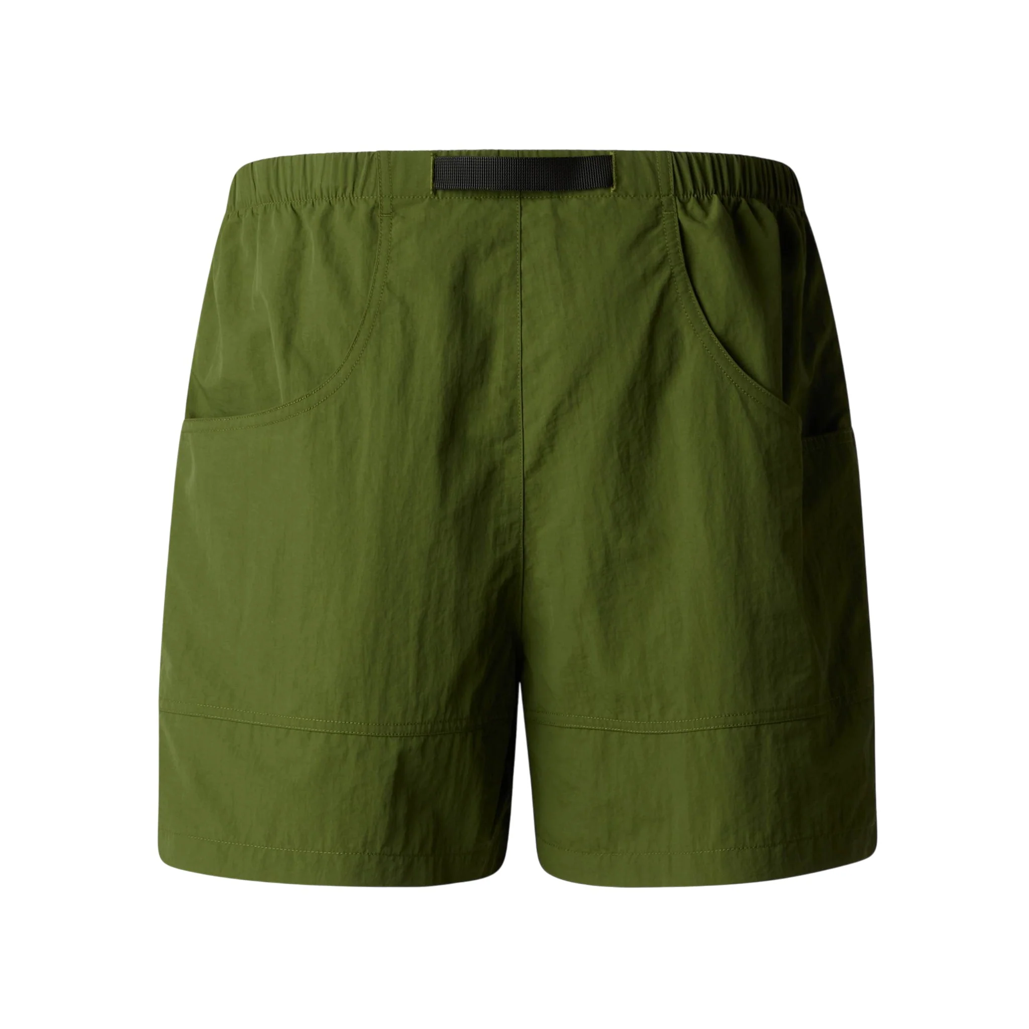 Red Box Nylon Belted Short Woodland Green - Image 2