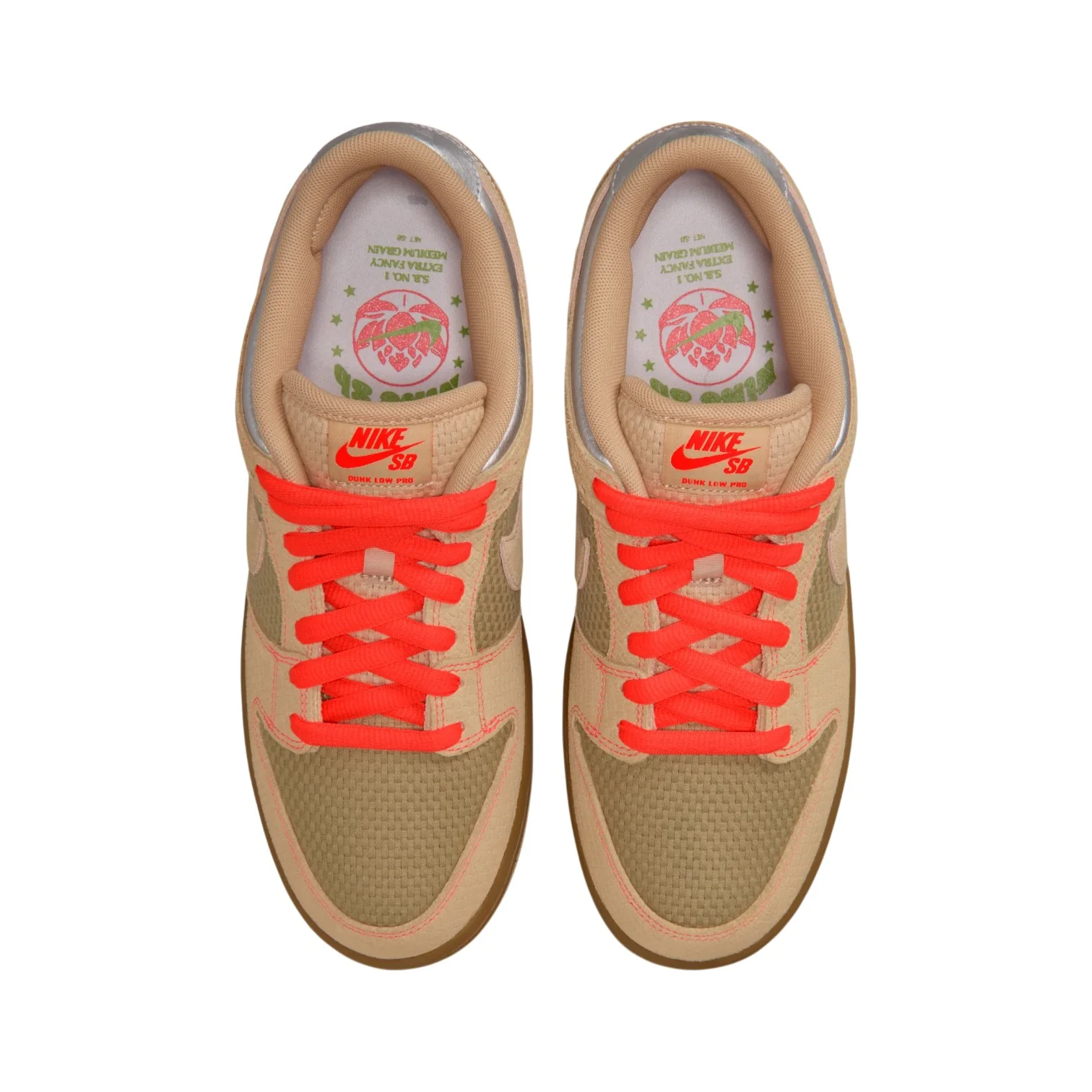 Nike SB Dunk Low Som Tum Natural Beige Light Brown - Image 4