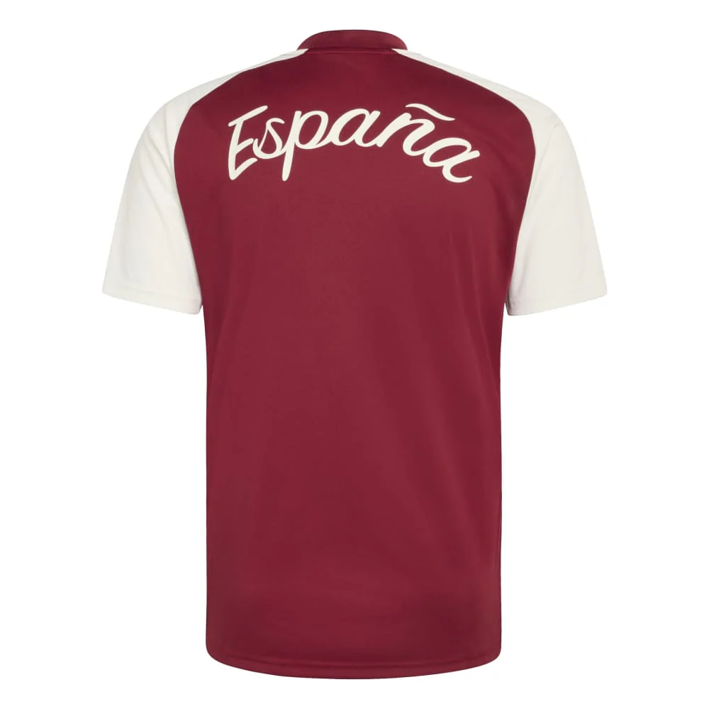 Spain 26 Away Pre Match Jersey Red - Image 2