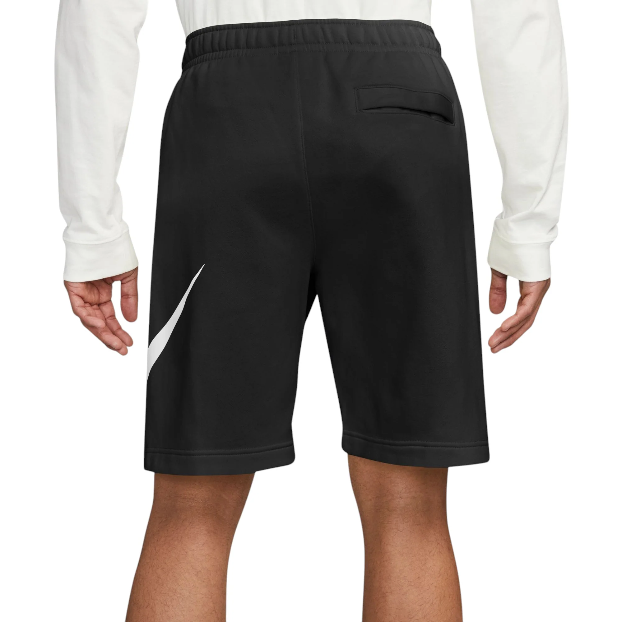 Sportswear Club Graphic Shorts Black - Image 4