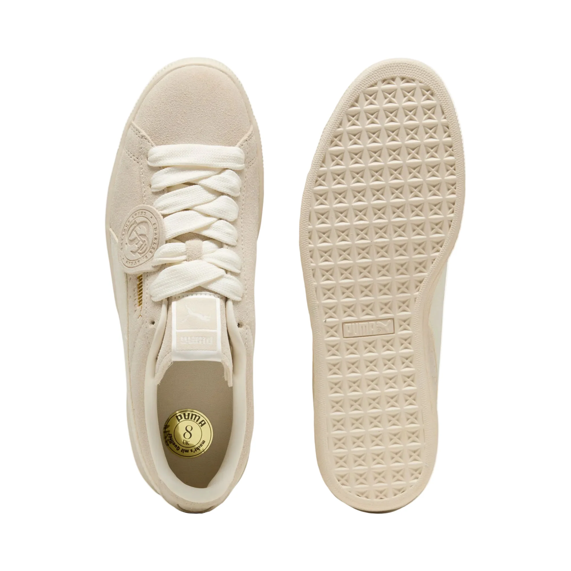 Suede Charles F. Stead Sneakers Gray - Image 4