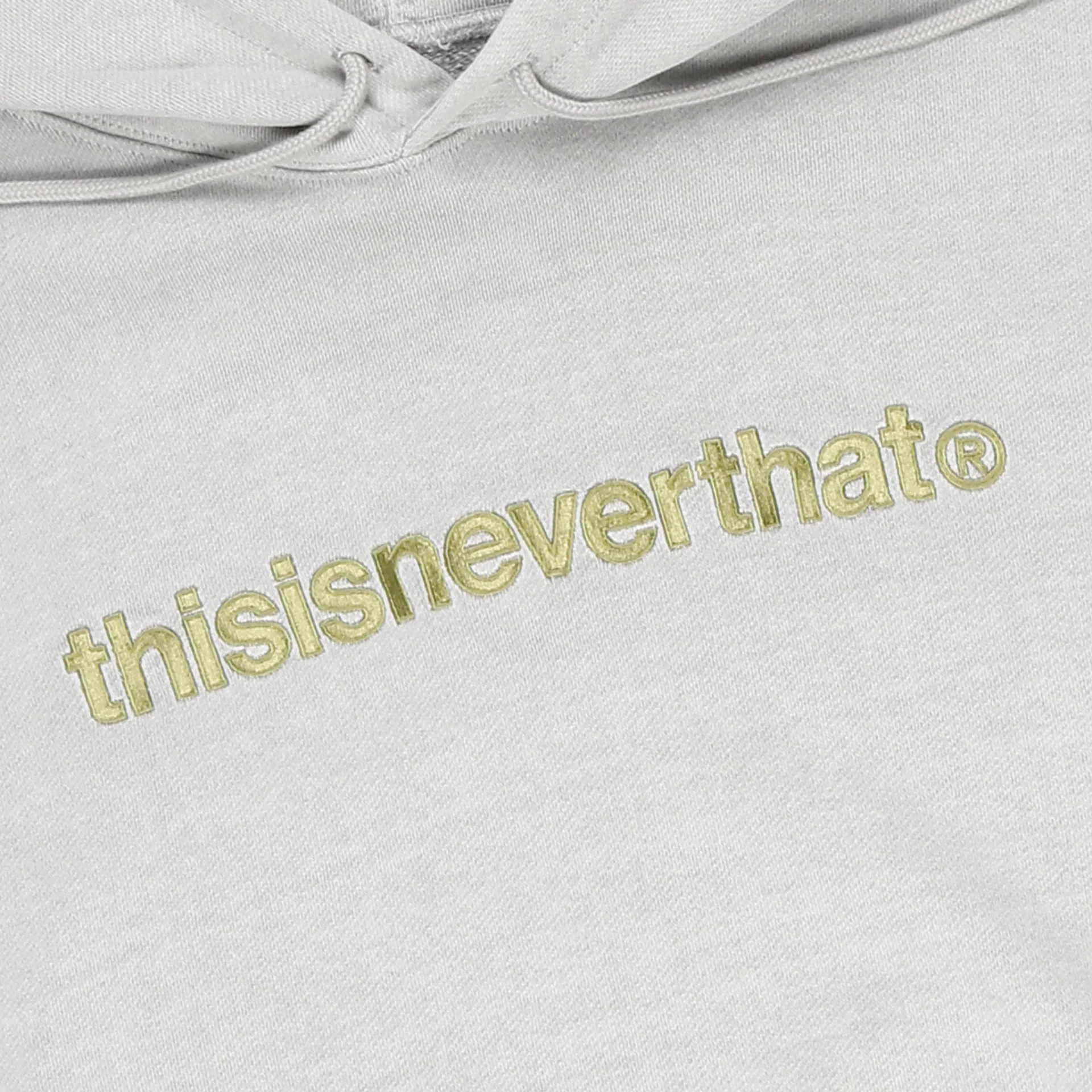 T-Logo Hoodie Grey - Image 3