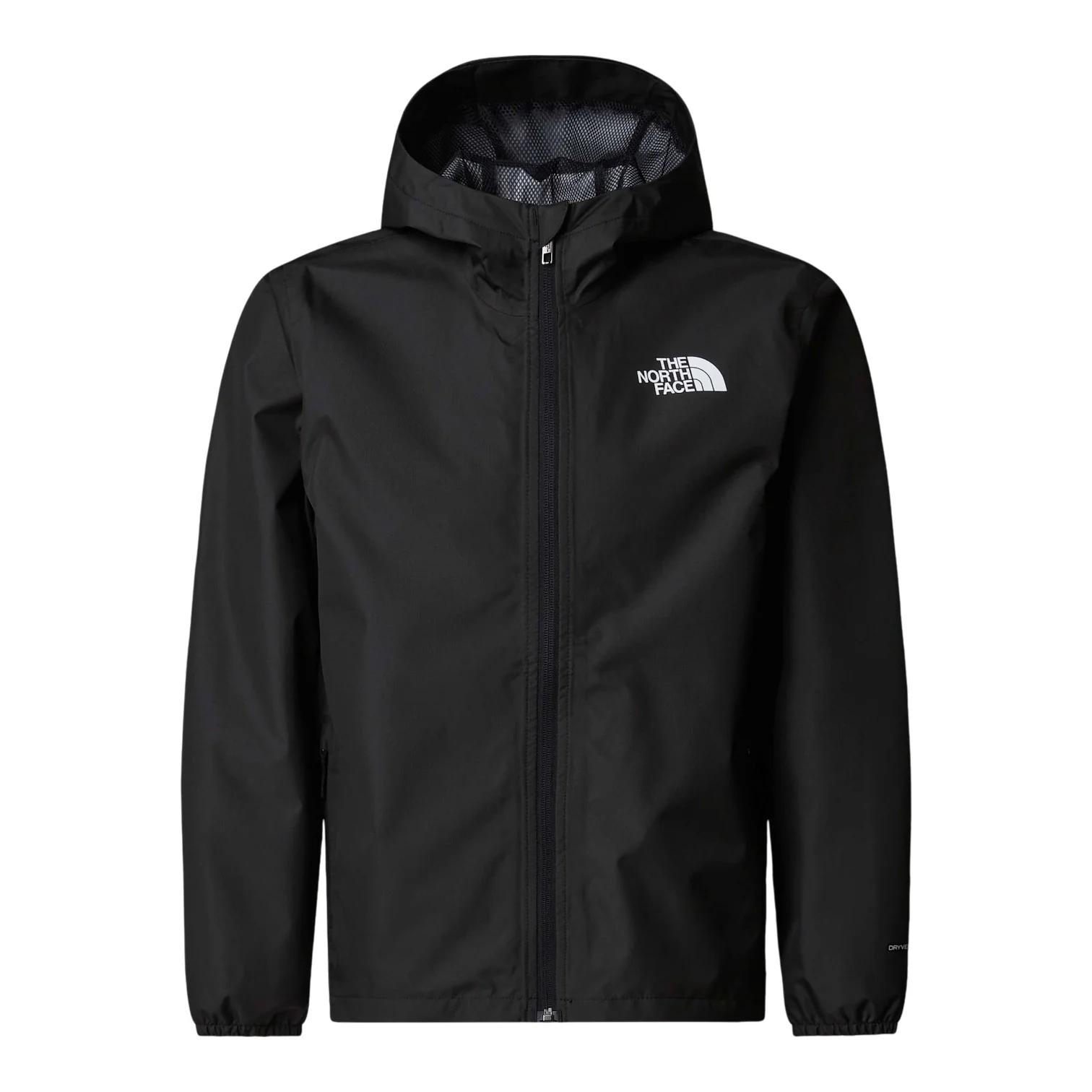 TEEN ZIPLINE RAIN JACKET TNF BLACK