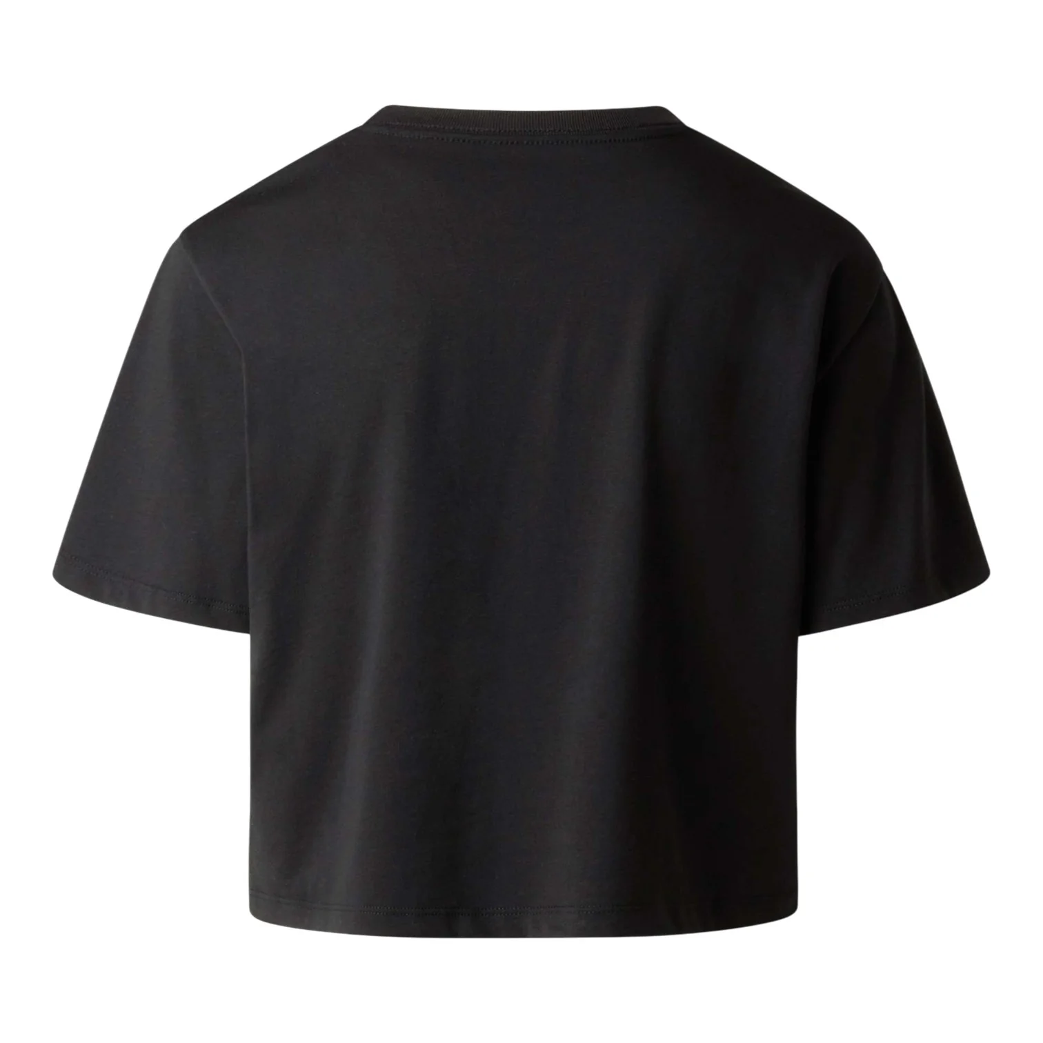 W EVOLUTION SIMPLE DOME CROP RLX SS TEE TNF BLACK - Image 2